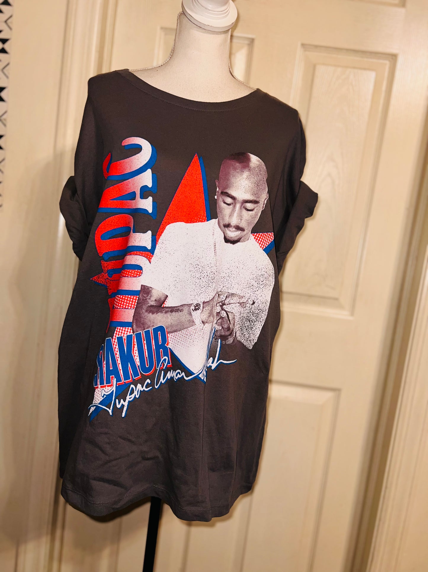 Tupac Distressed Tee