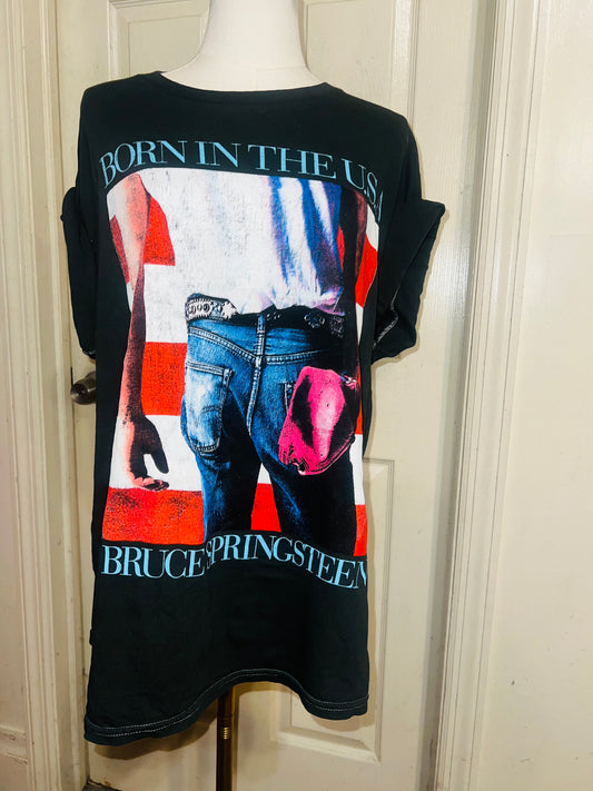 Bruce Springsteen Oversized Distressed Tee