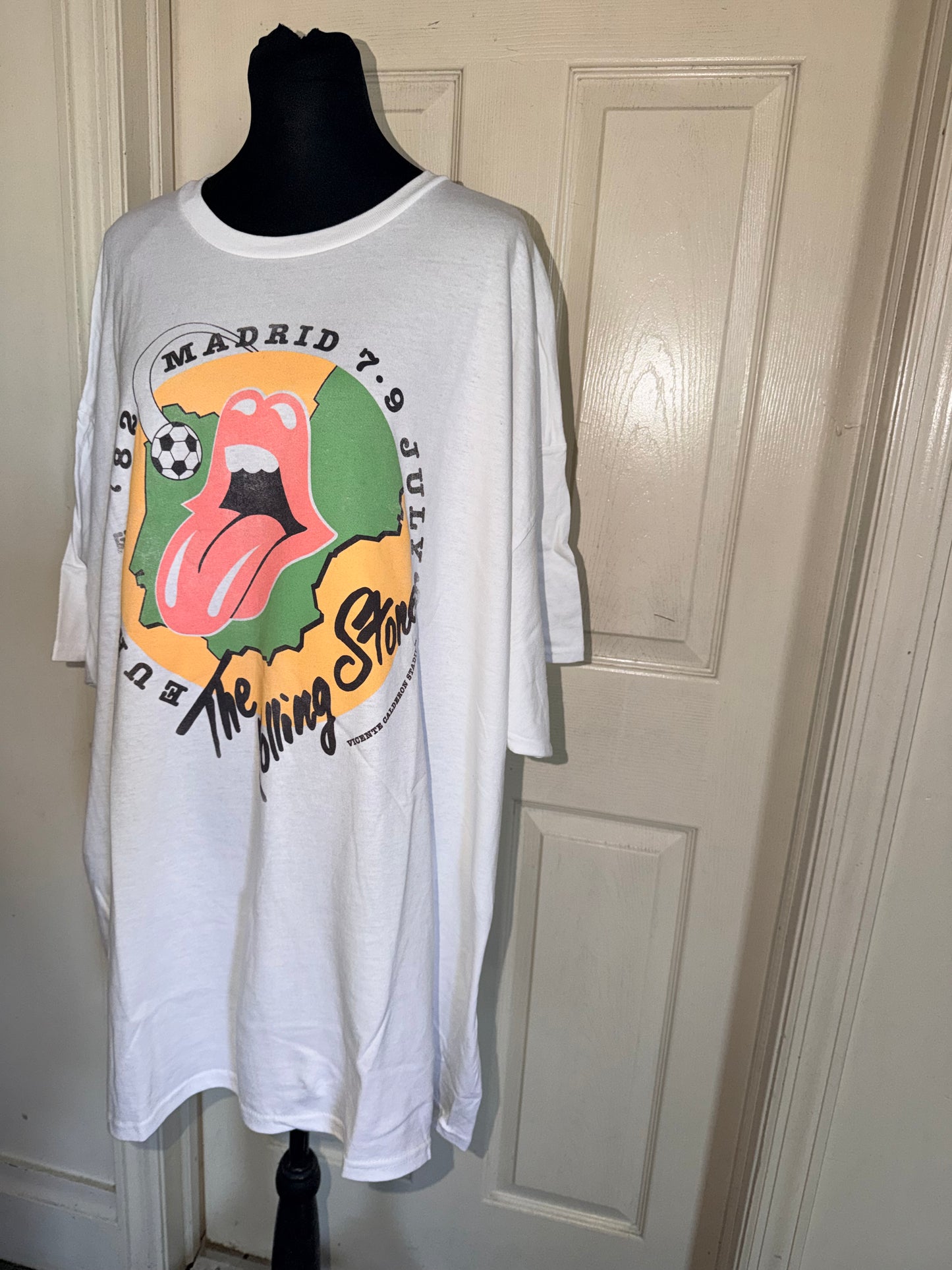 The Rolling Stones Oversized Distressed Tee
