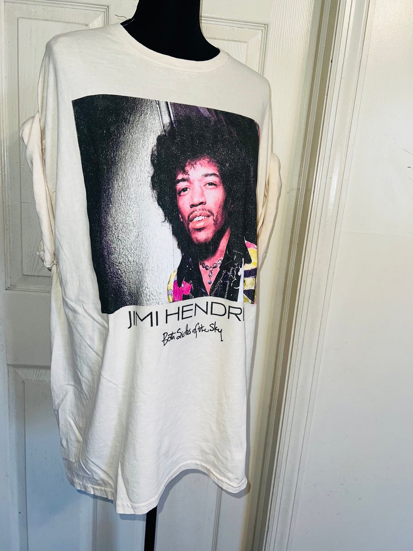 Jimi Hendrix Oversized Distressed Tee