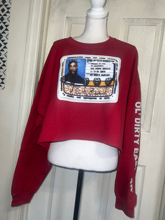 Ol’ Dirty Bastard Oversized Distressed Sweatshirt