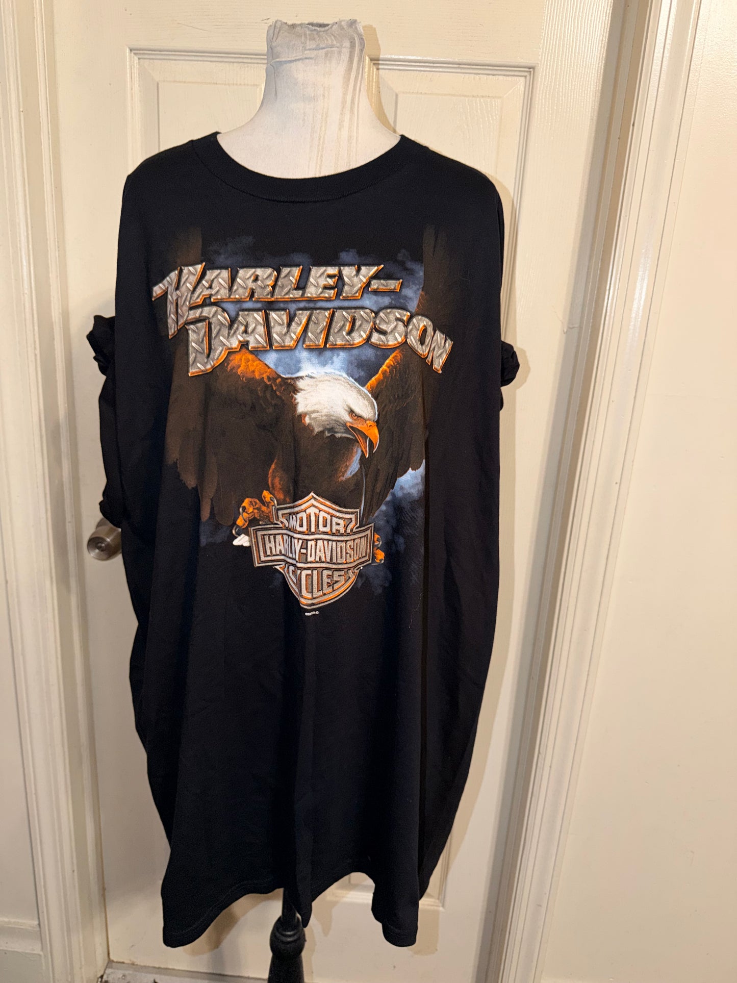 Harley Davidson Vintage Double Sided Oversized Tee