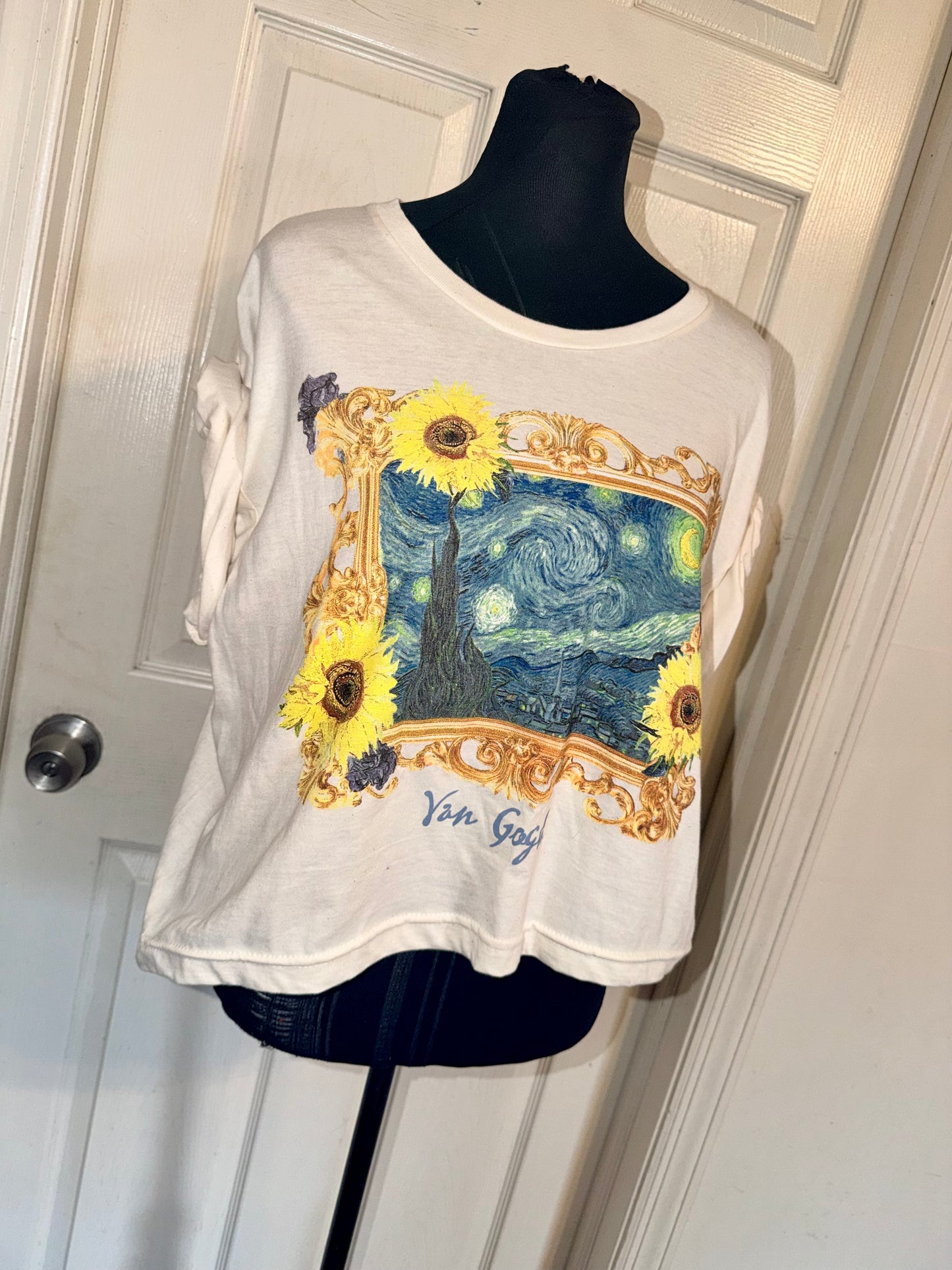 Vincent Van Gogh Cropped Tee