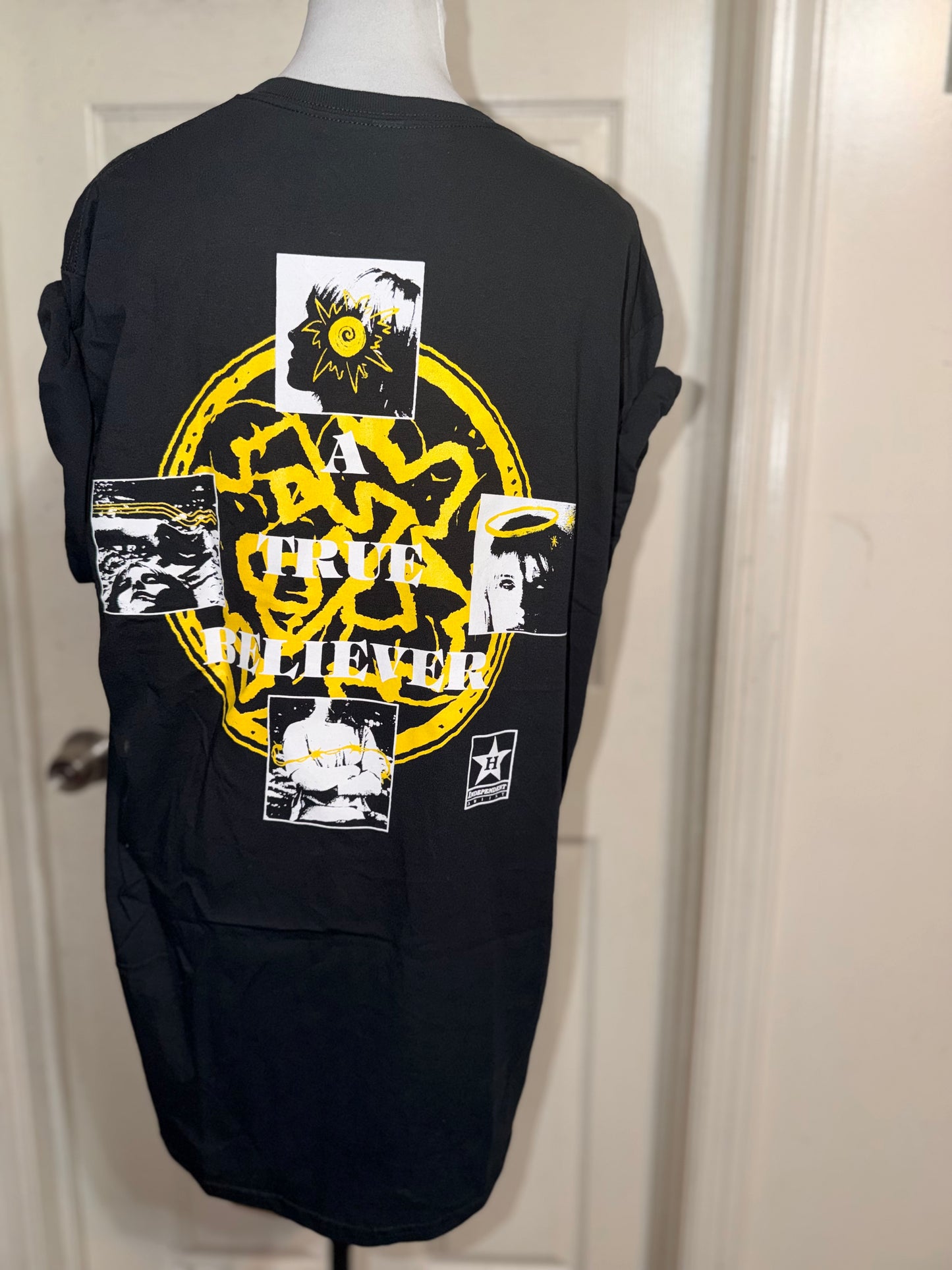 Hayley Williams Double Sided Oversized Distressed Tee