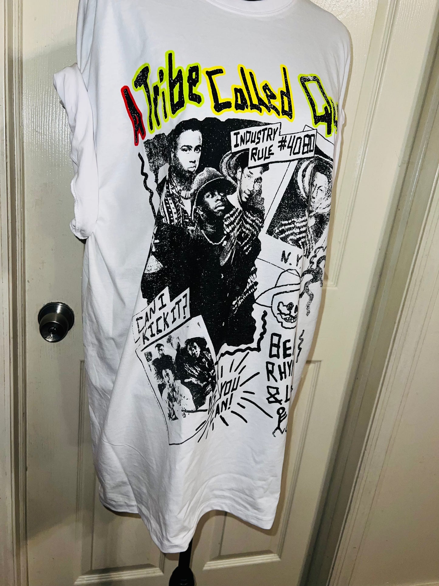 A Tribe Called Quest Oversized Distressed Tee