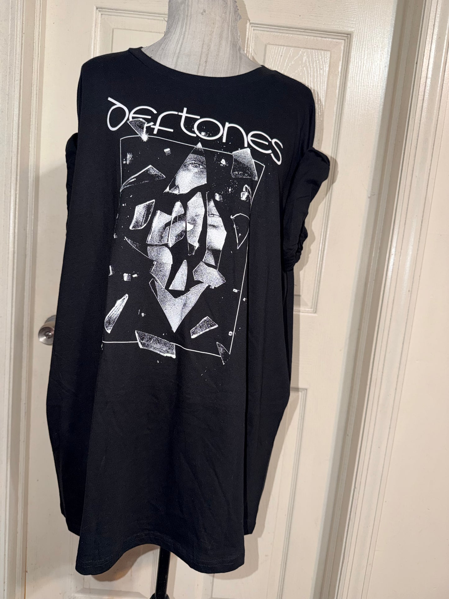 Deftones Oversized Distressed Tee