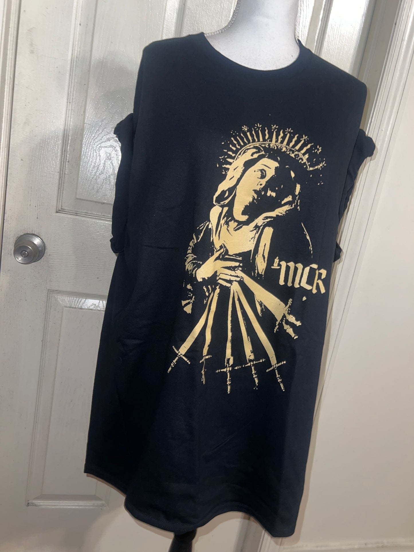 My Chemical Romance Oversized Distressed Tee