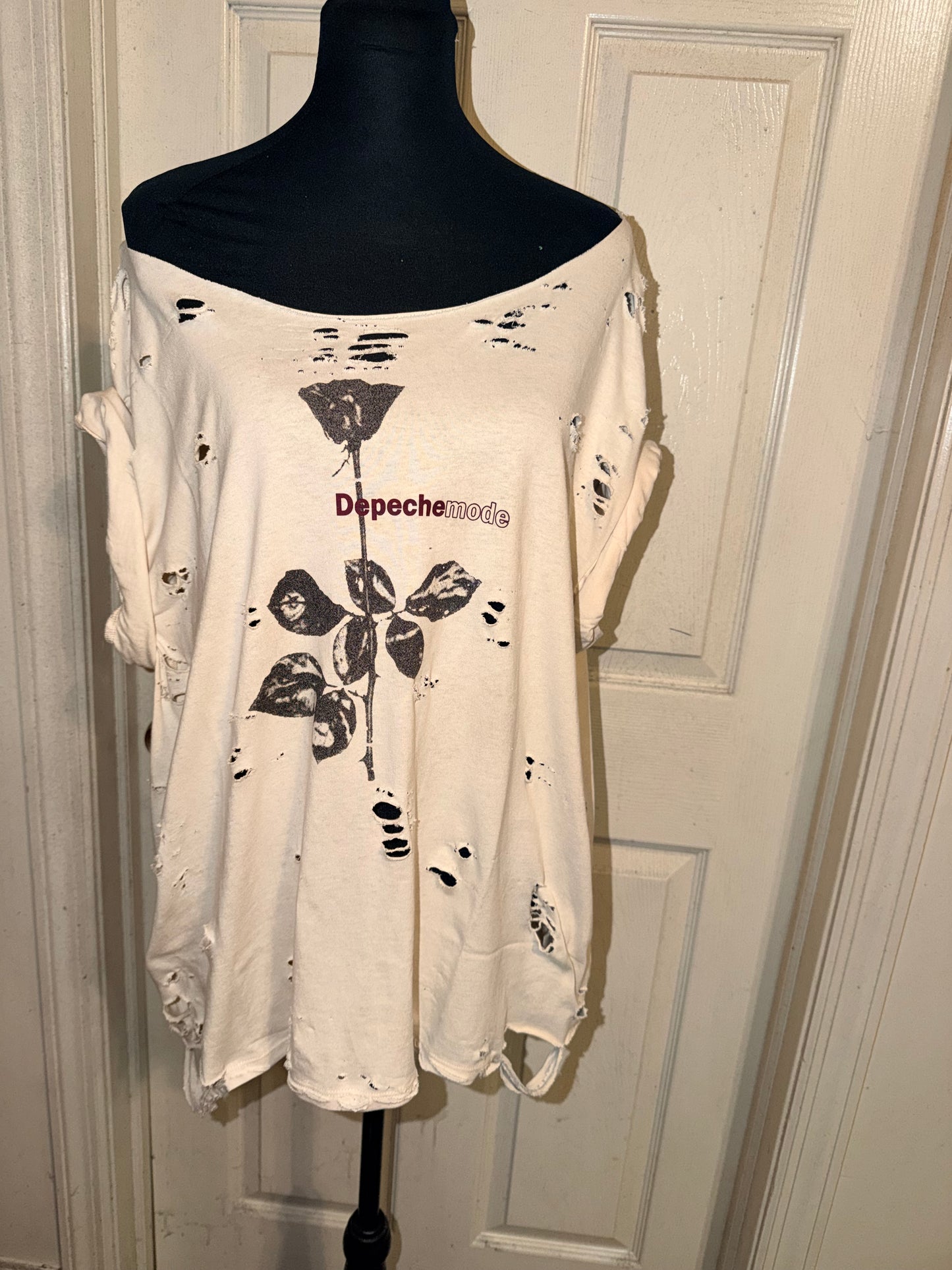 Depeche Mode Oversized Distressed Tee (as is)