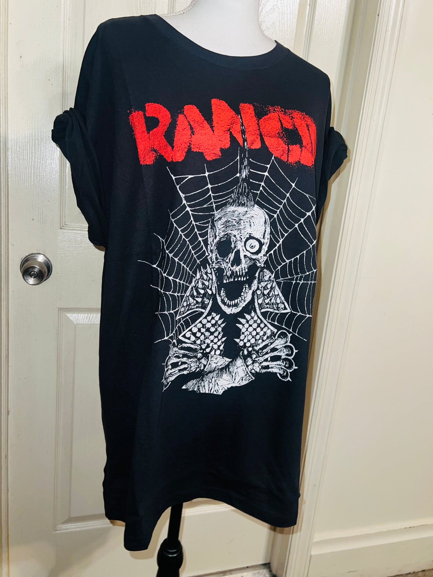 Rancid Oversized Distressed Tee