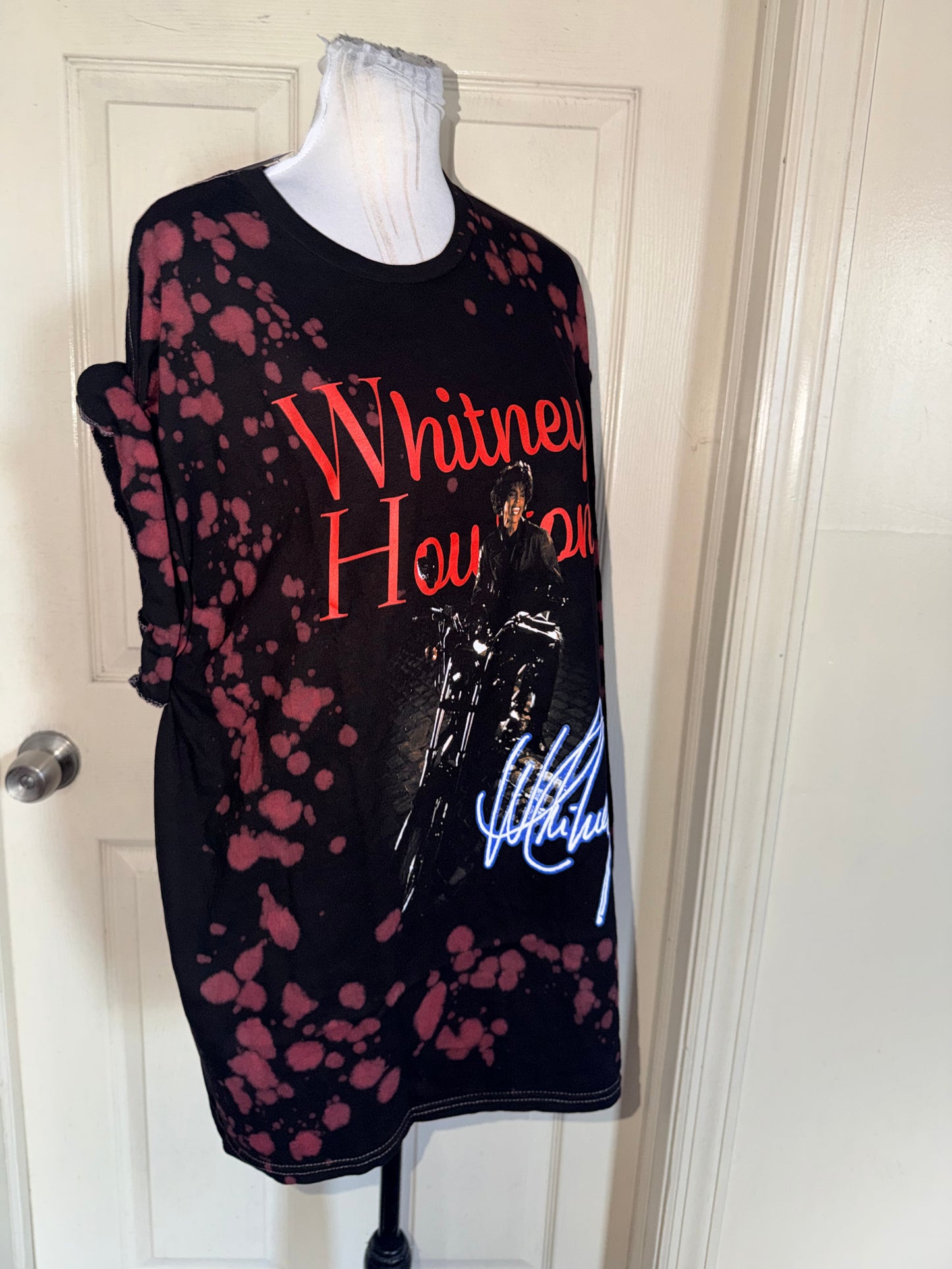 Whitney Houston Distressed Tee