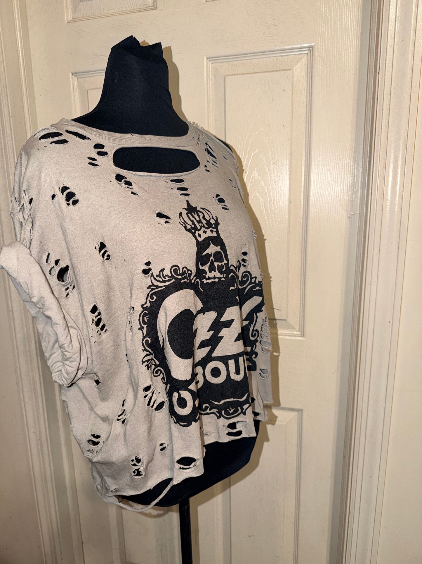 Ozzy Osbourne Oversized Distressed Tee (As Is)