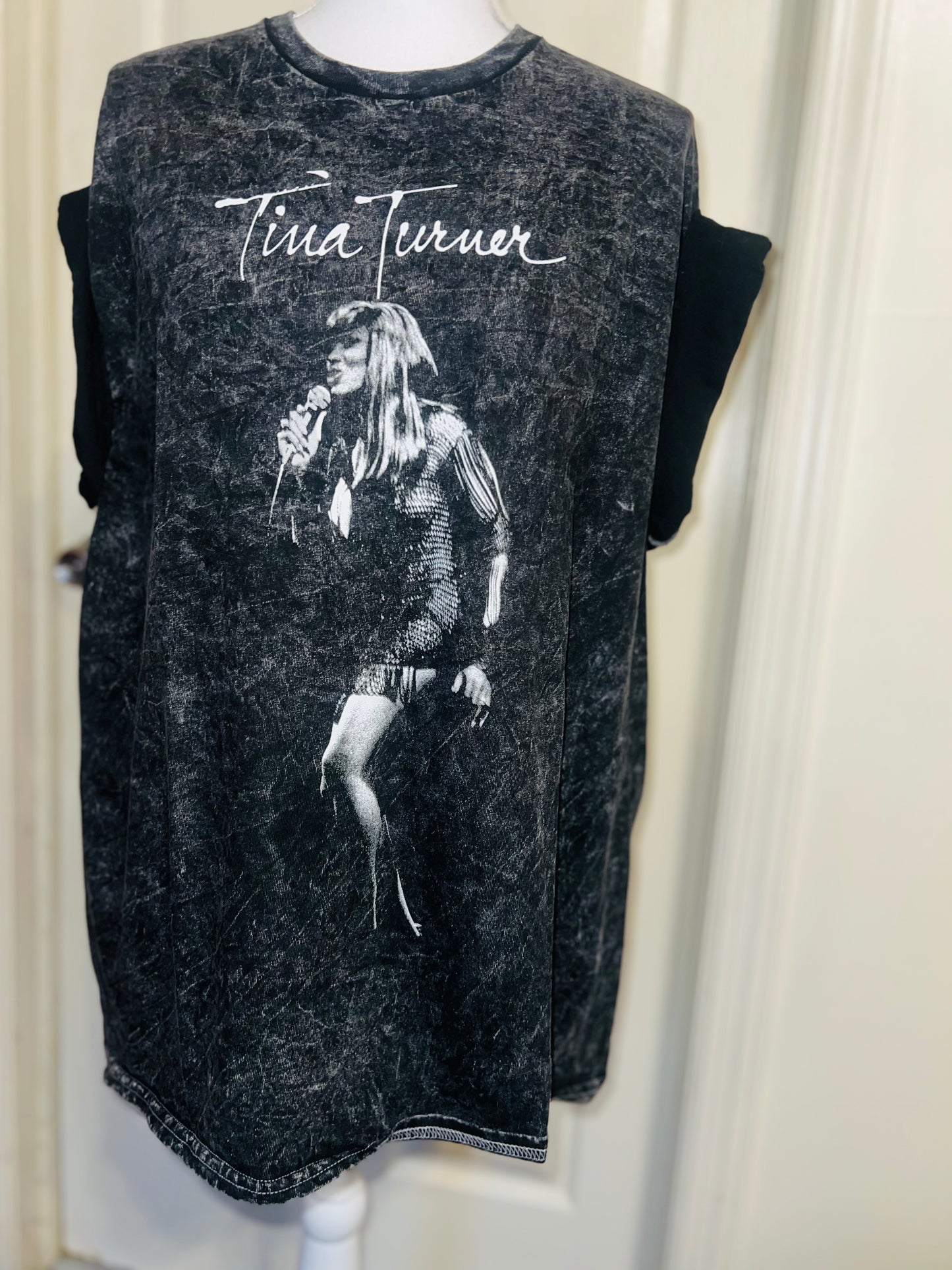 Tina Turner Oversized Distressed Tee