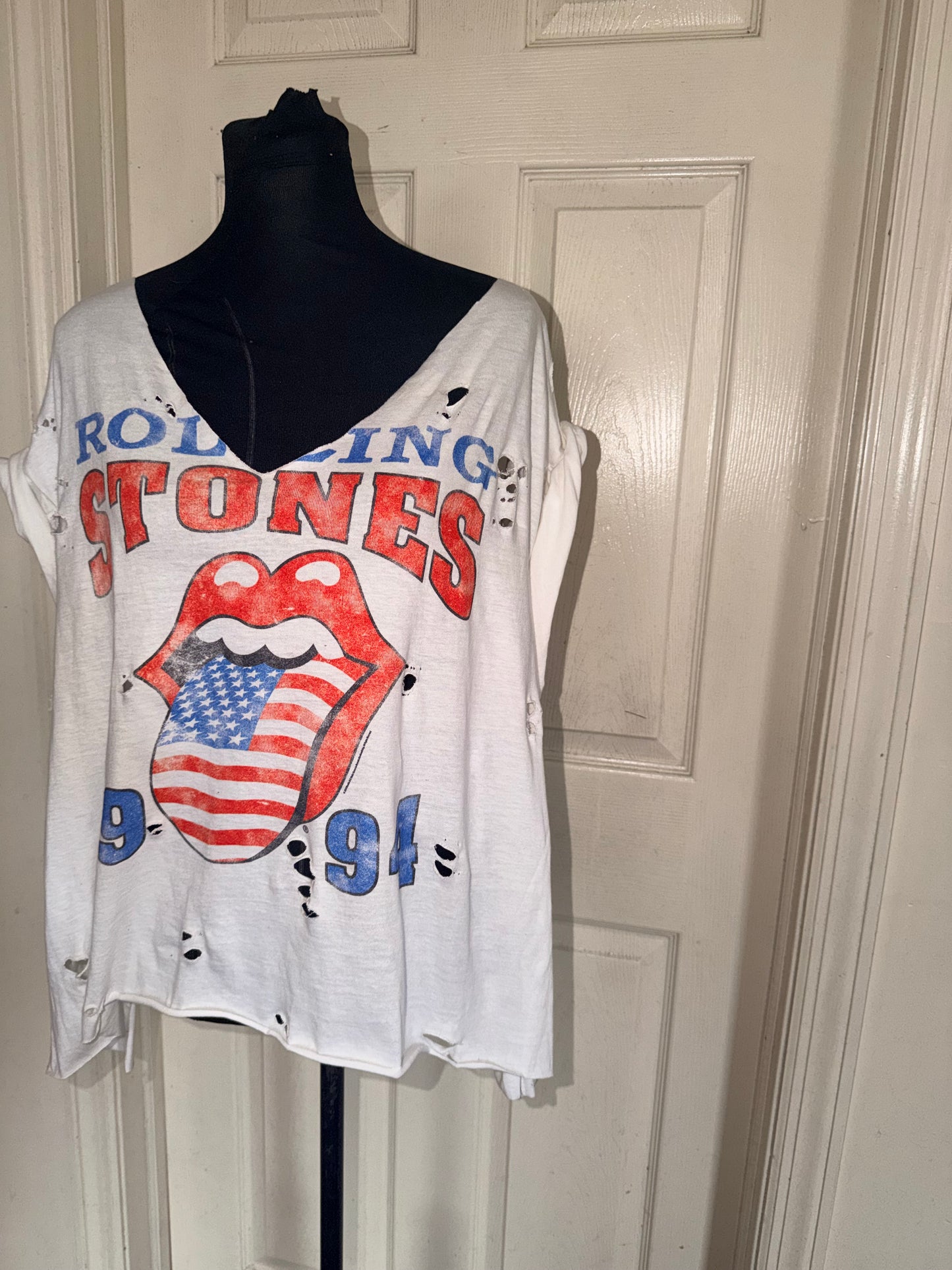 The Rolling Stones Open Back Bow Tee (as is)