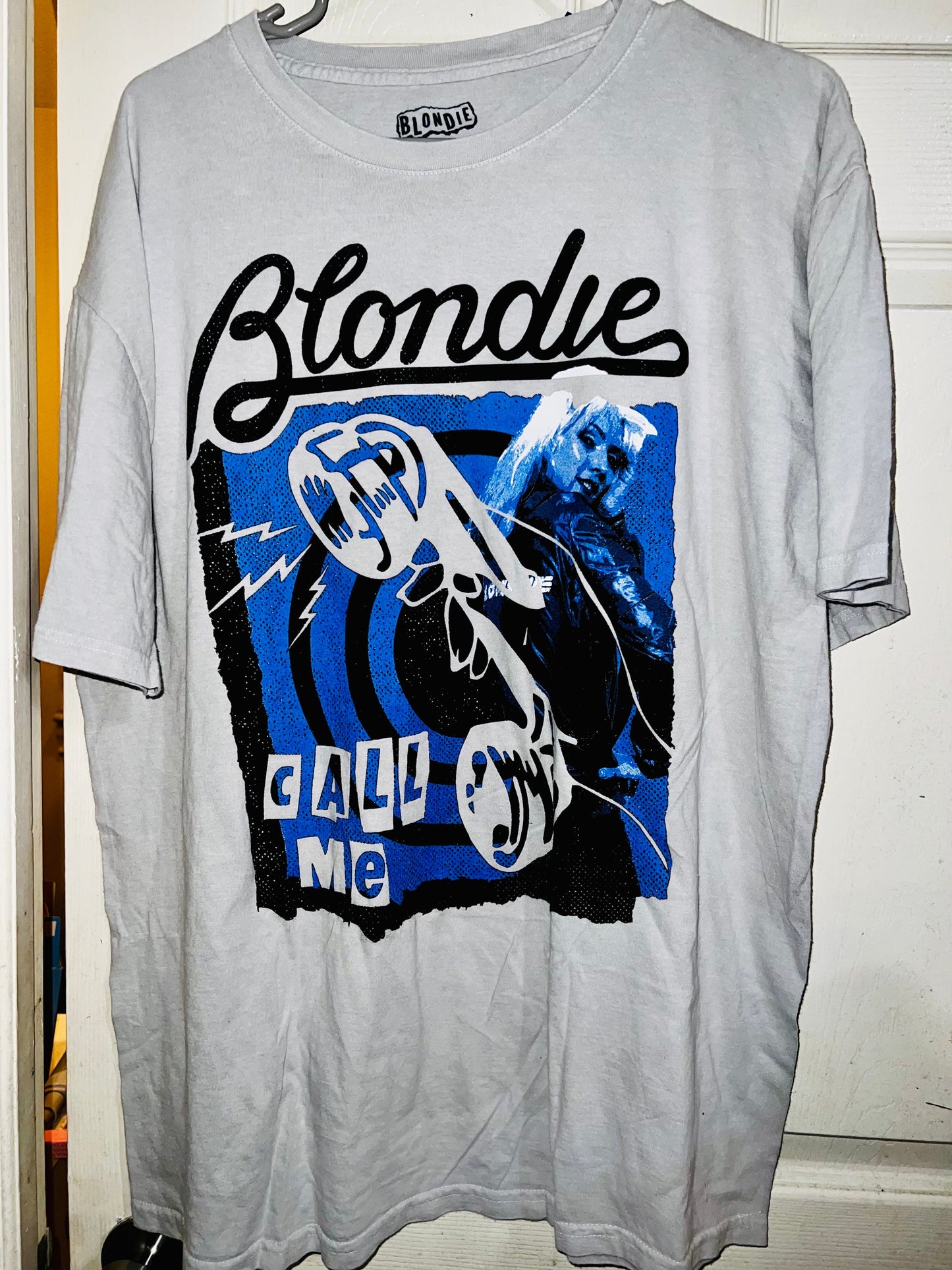 Blondie Oversized Distressed Tee