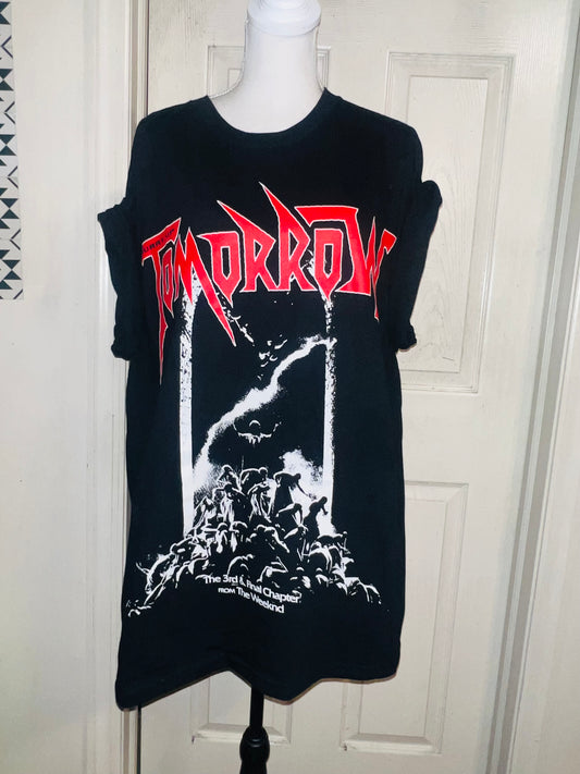 The Weeknd Oversized Distressed Tee