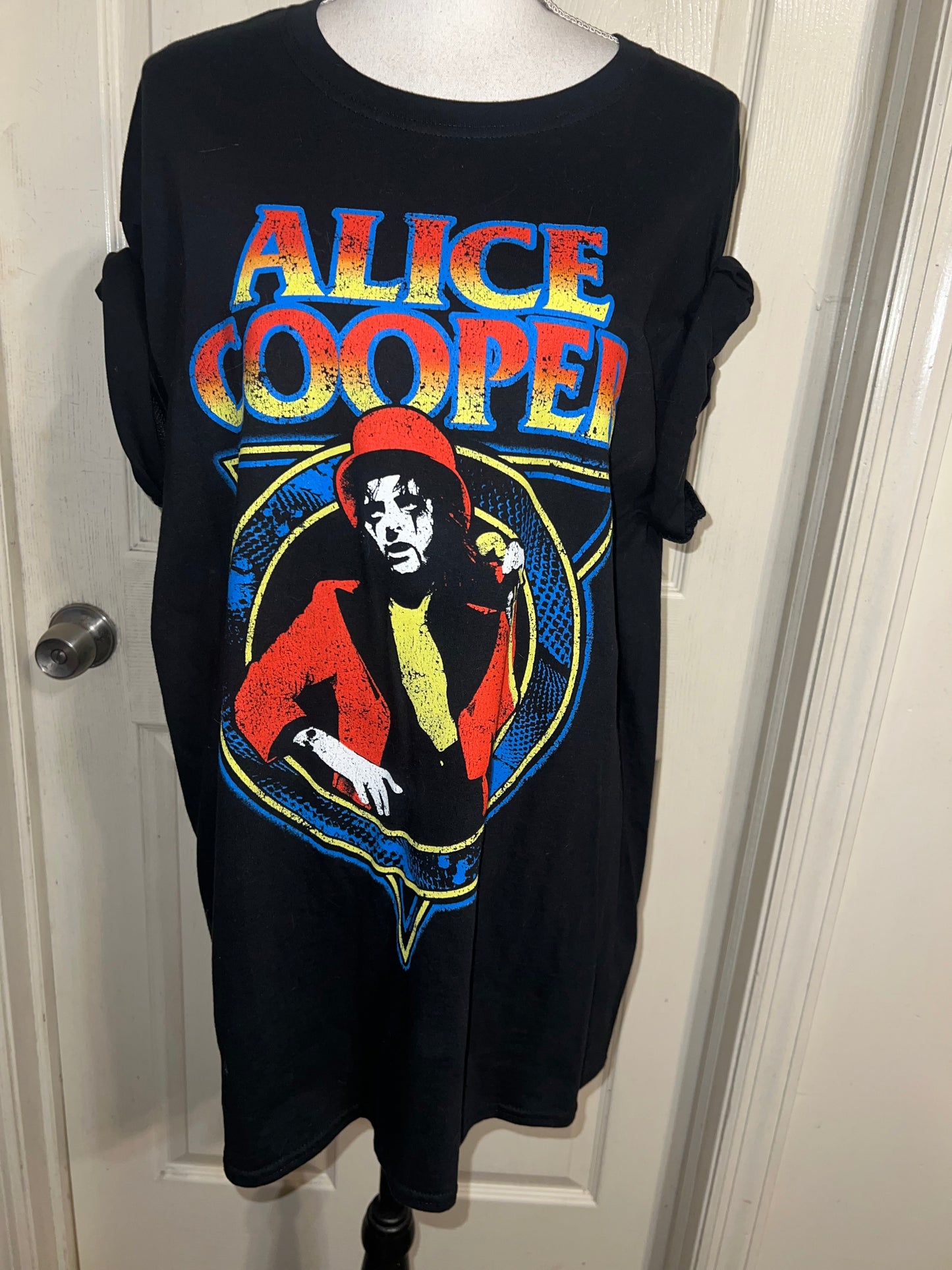 Alice Cooper Distressed Tee