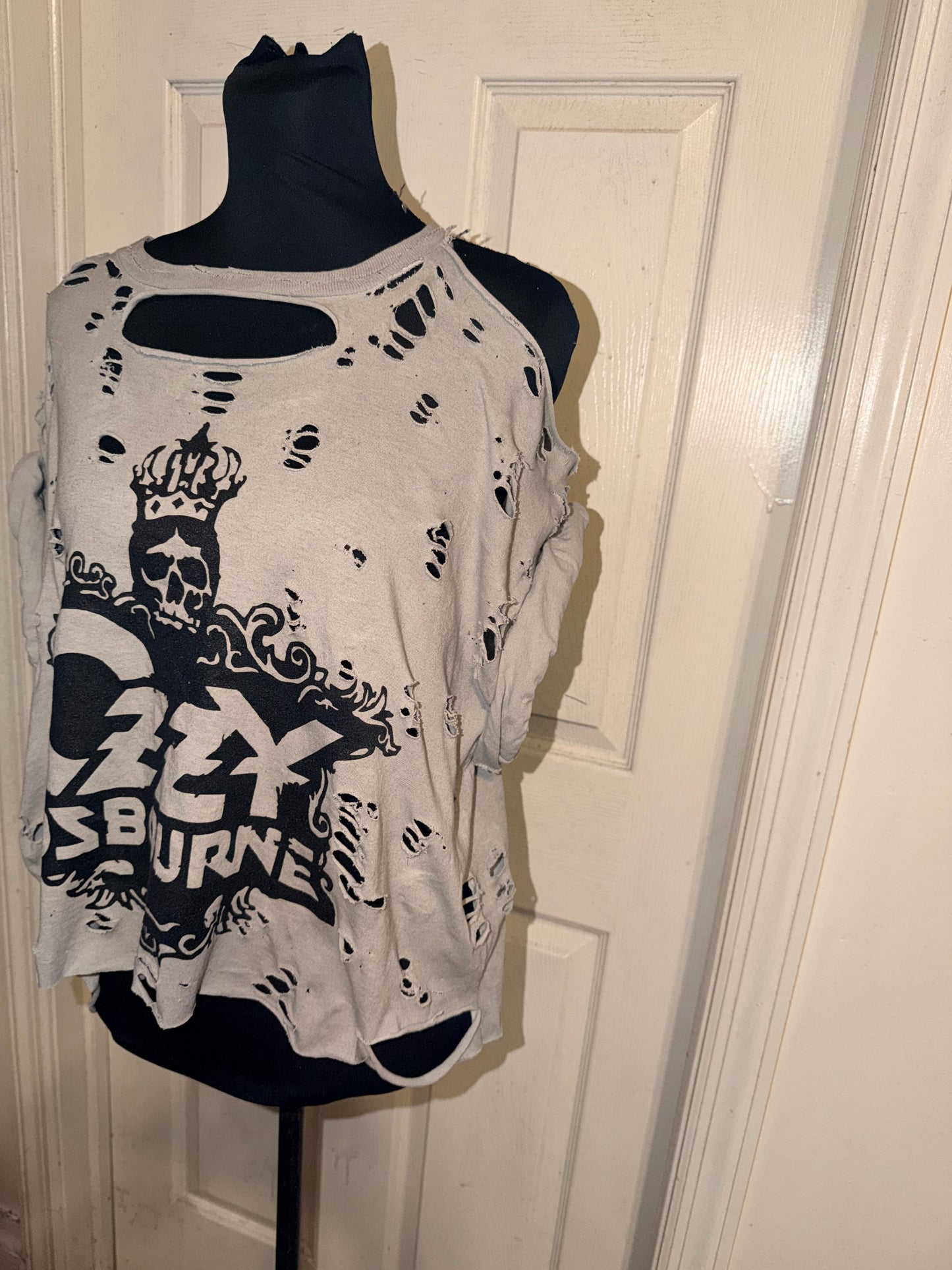 Ozzy Osbourne Oversized Distressed Tee (As Is)