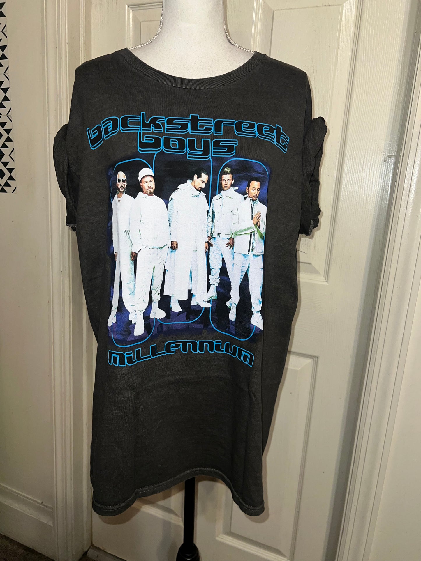 Backstreet Boys Millennium Oversized Distressed Tee