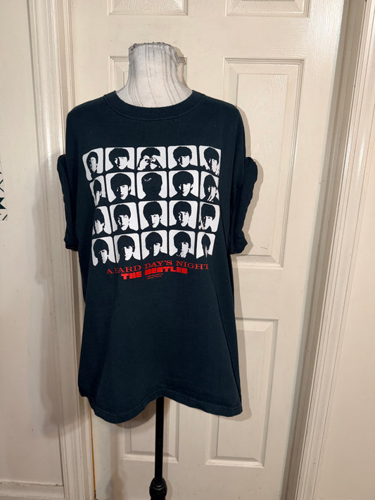 The Beatles Vintage Oversized Distressed Tee
