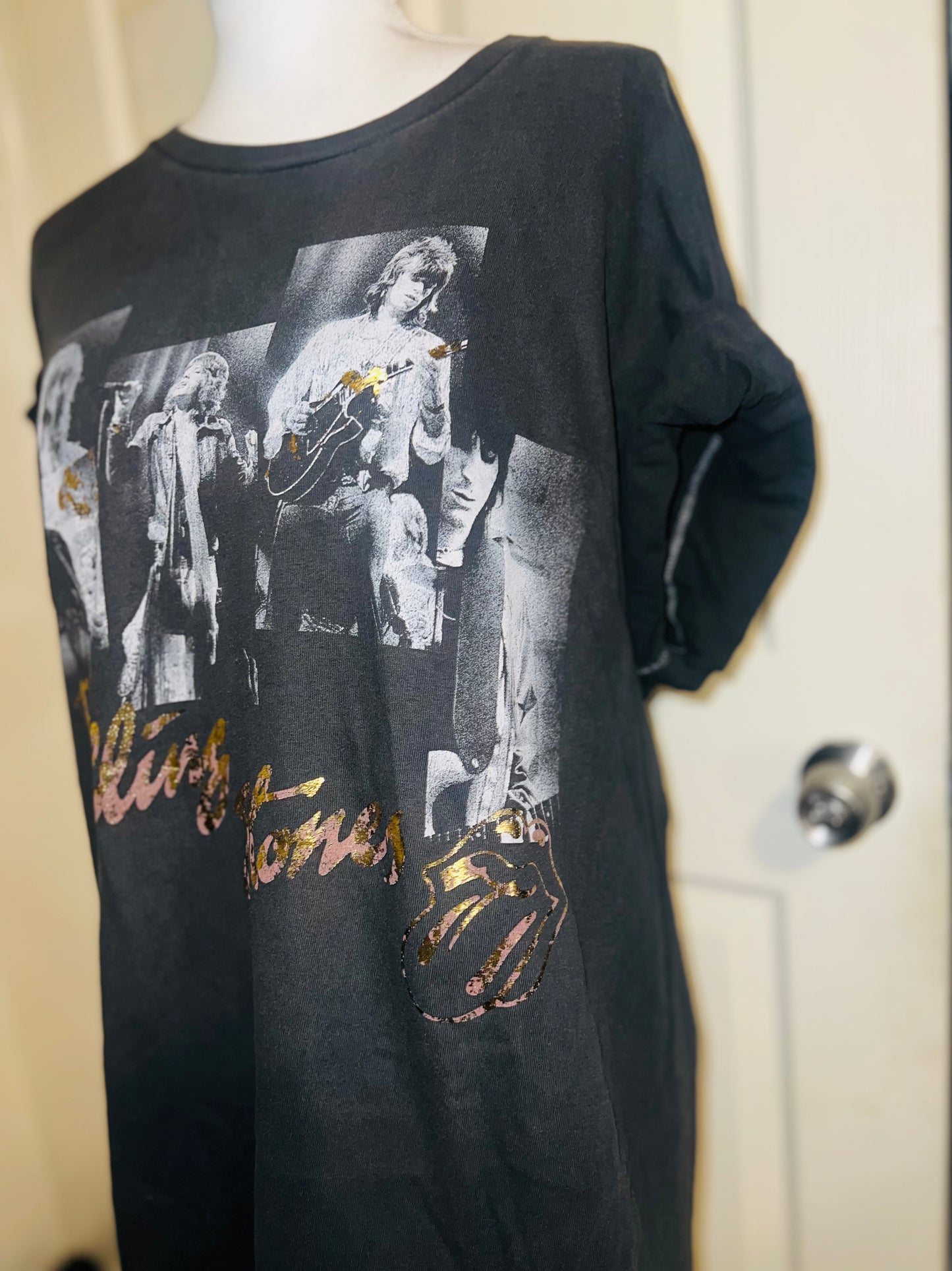 The Rolling Stones Oversized Distressed Tee