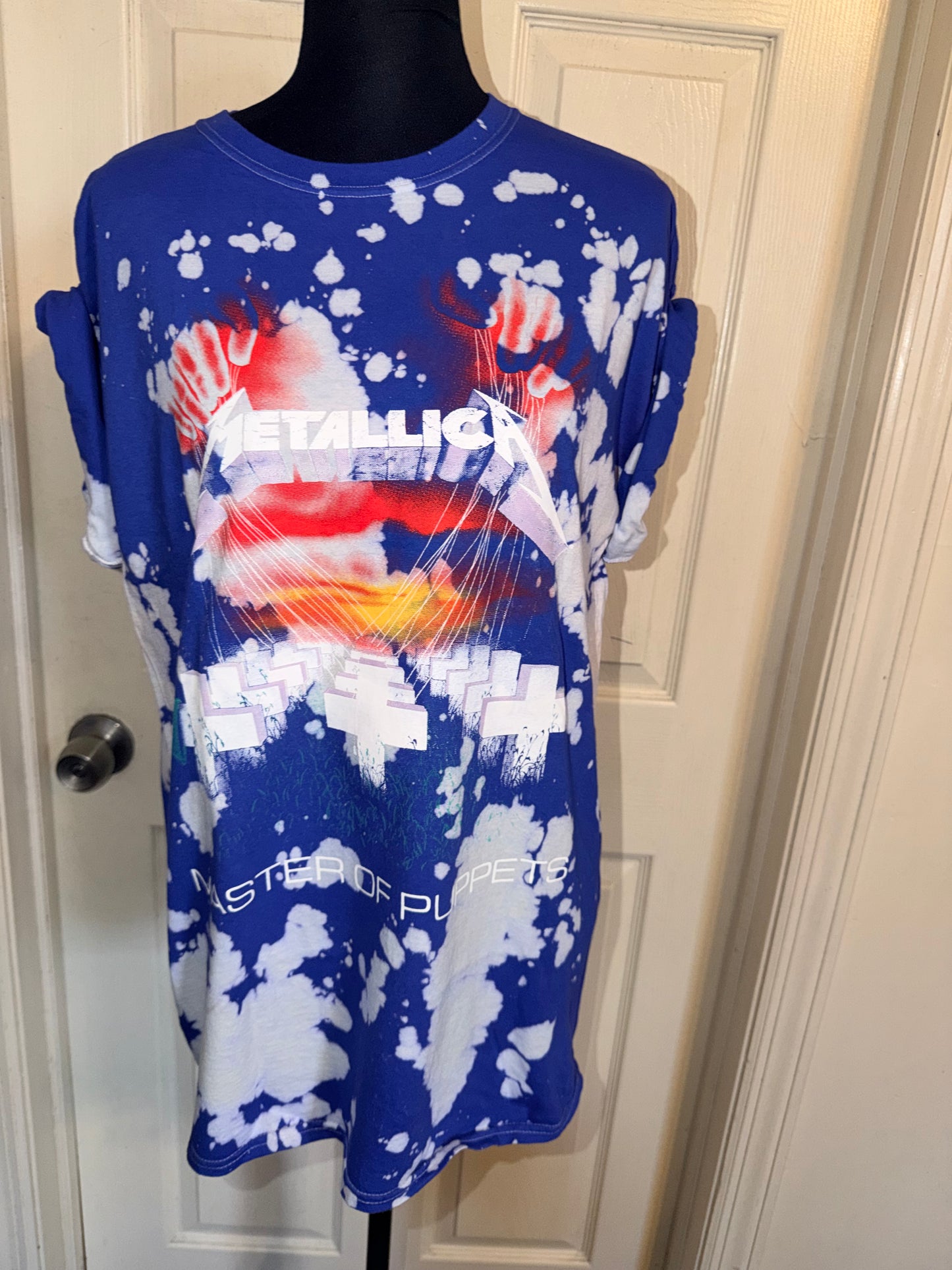Metallica Oversized Distressed Tee