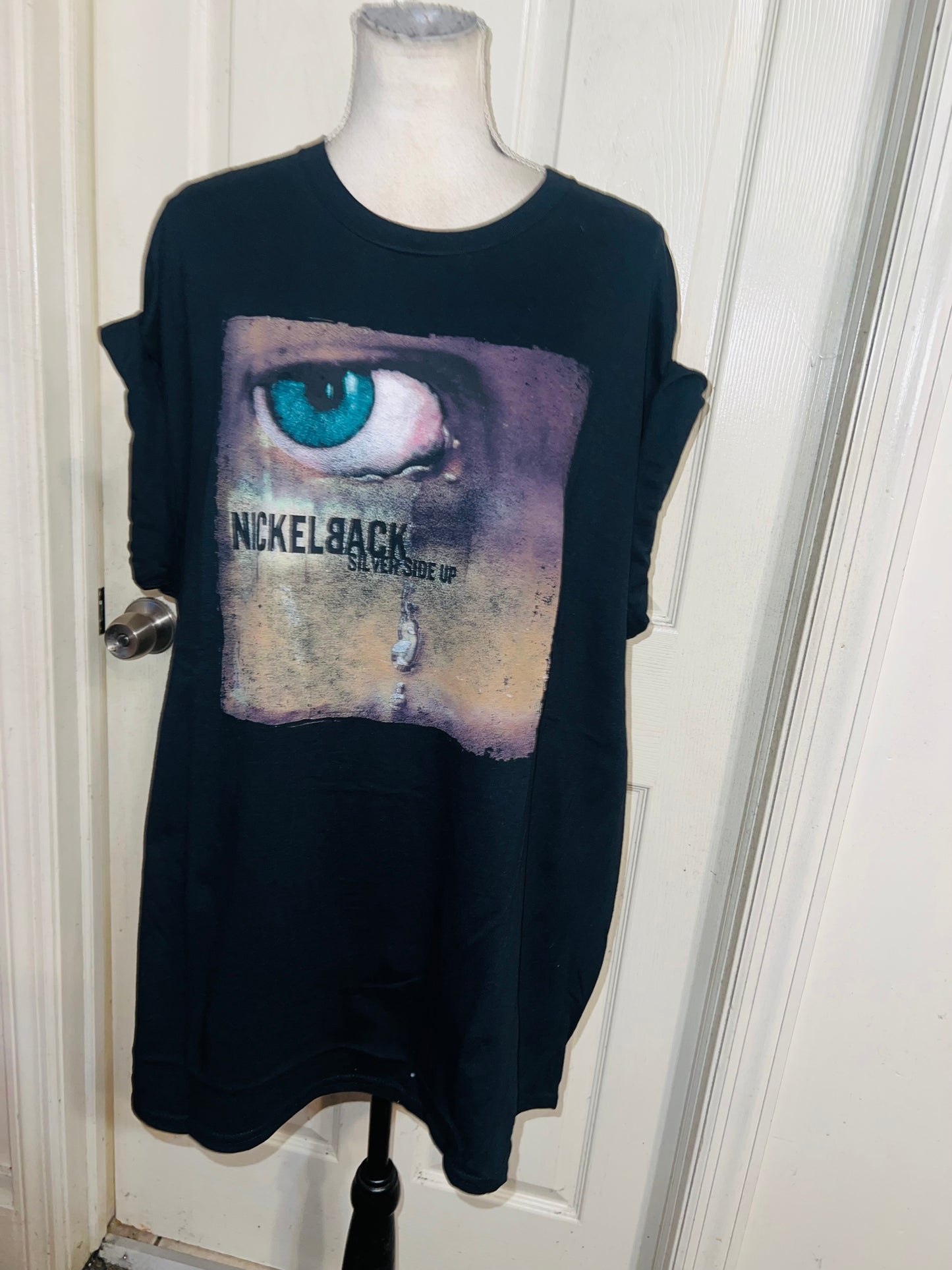 Nickelback Oversized Distressed Tee