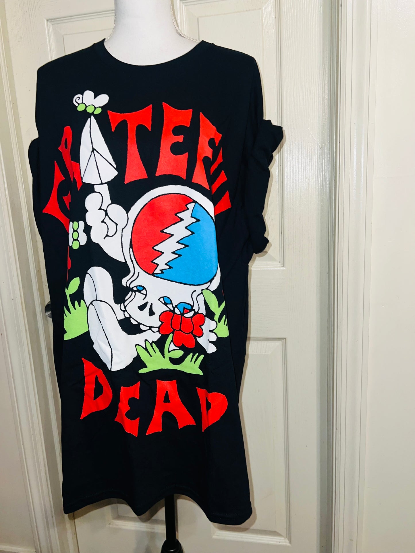 Grateful Dead Oversized Distressed Tee