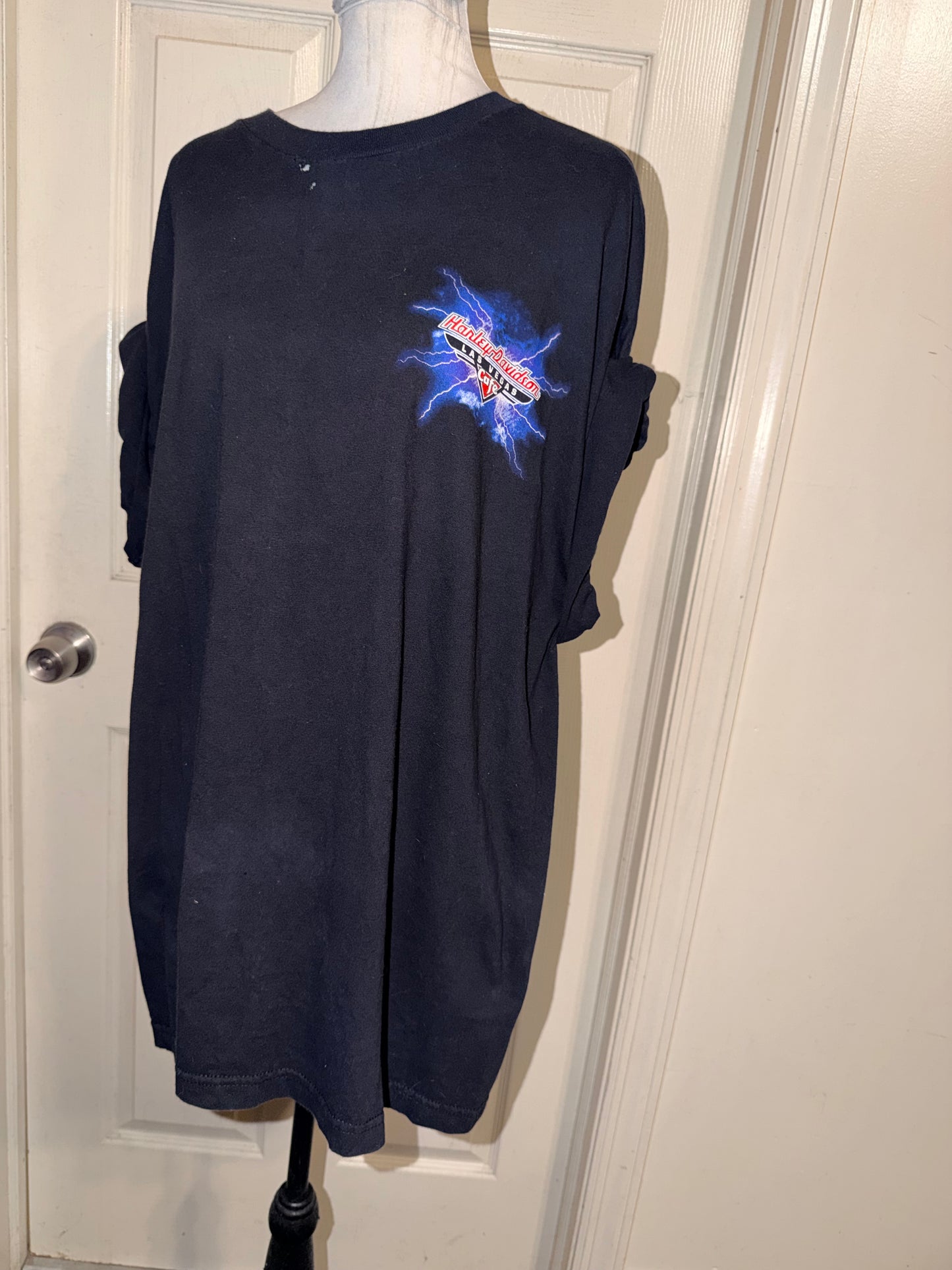 Harley Davidson Vintage Double Sided Oversized Tee