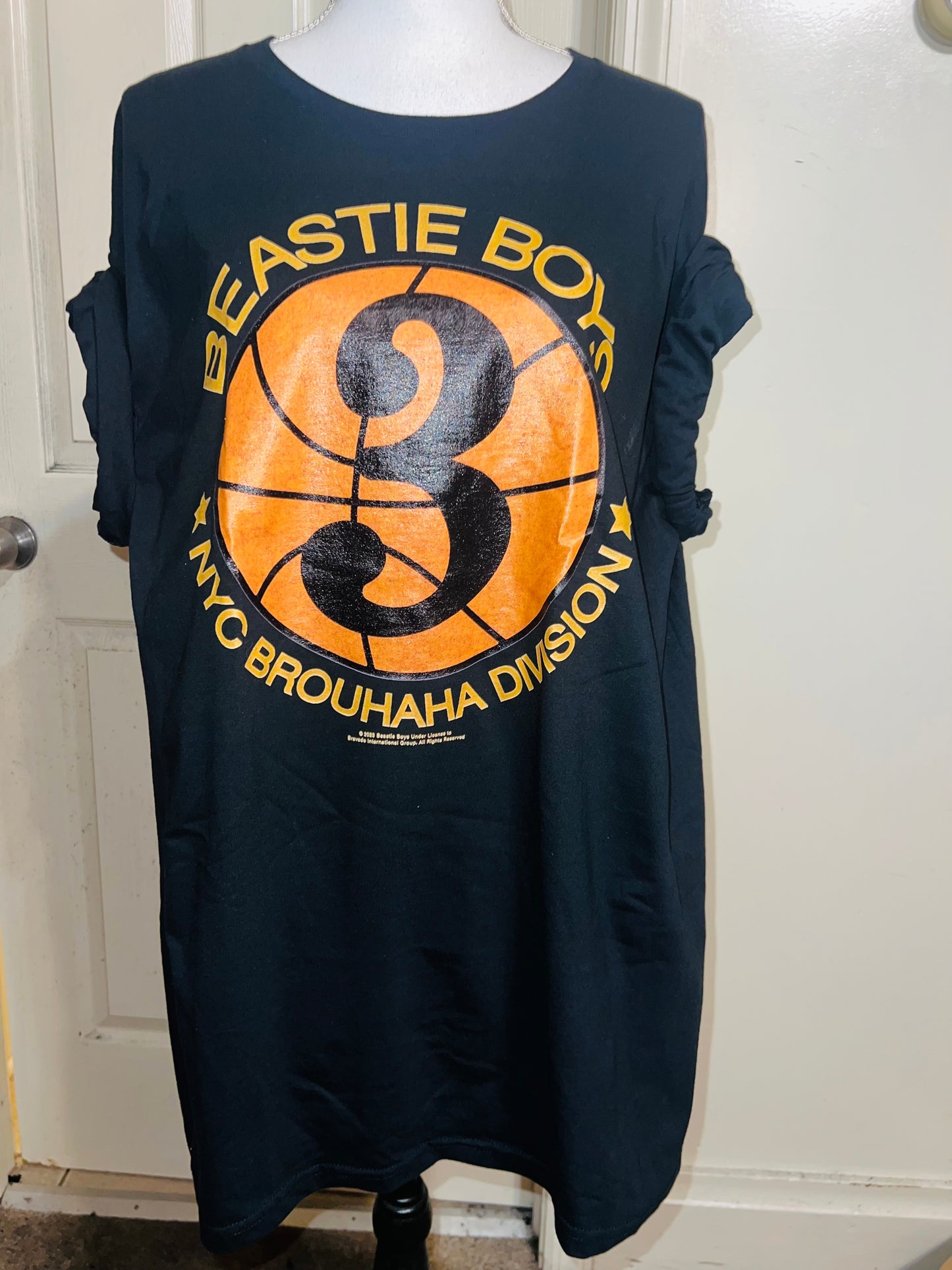 The Beastie Boys Oversized Distressed Tee