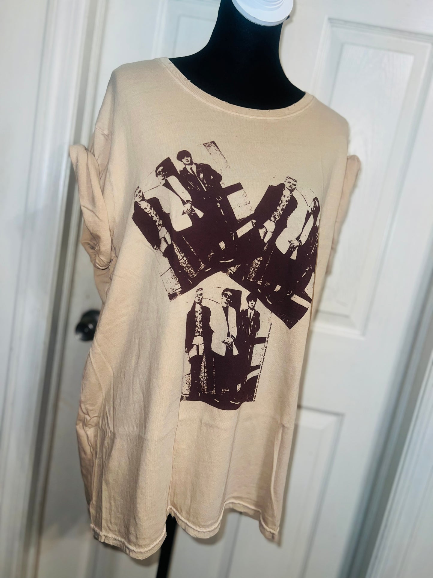 Blondie Double Sided Oversized Distressed Tee