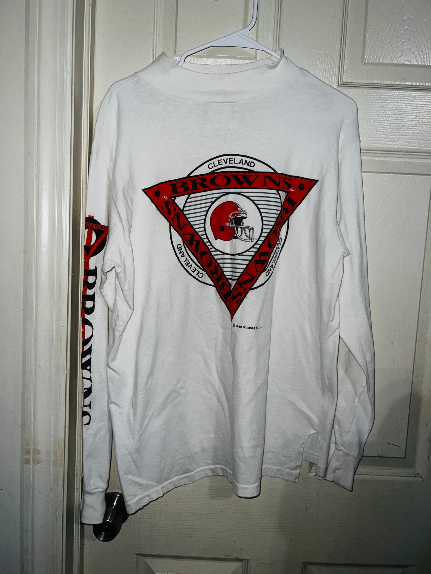 Cleveland Browns Vintage Long Sleeve Tee