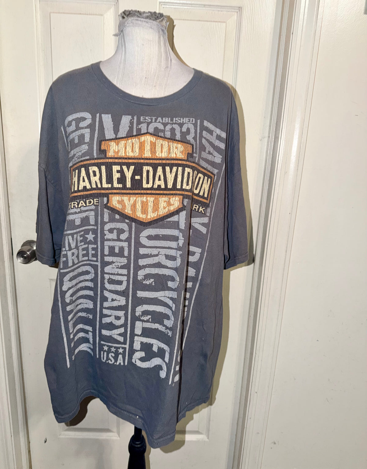 Harley Davidson Vintage Double Sided Tee