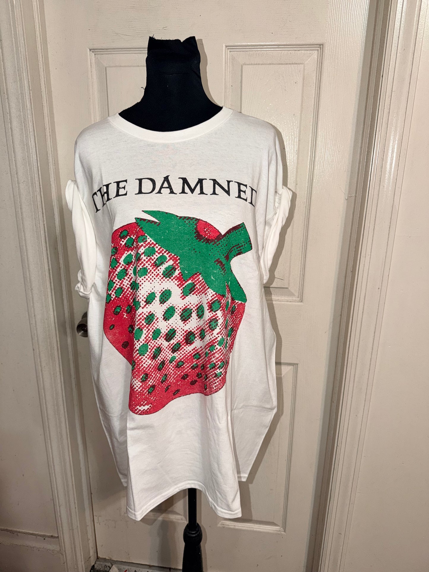 The Damned Oversized Distressed Tee