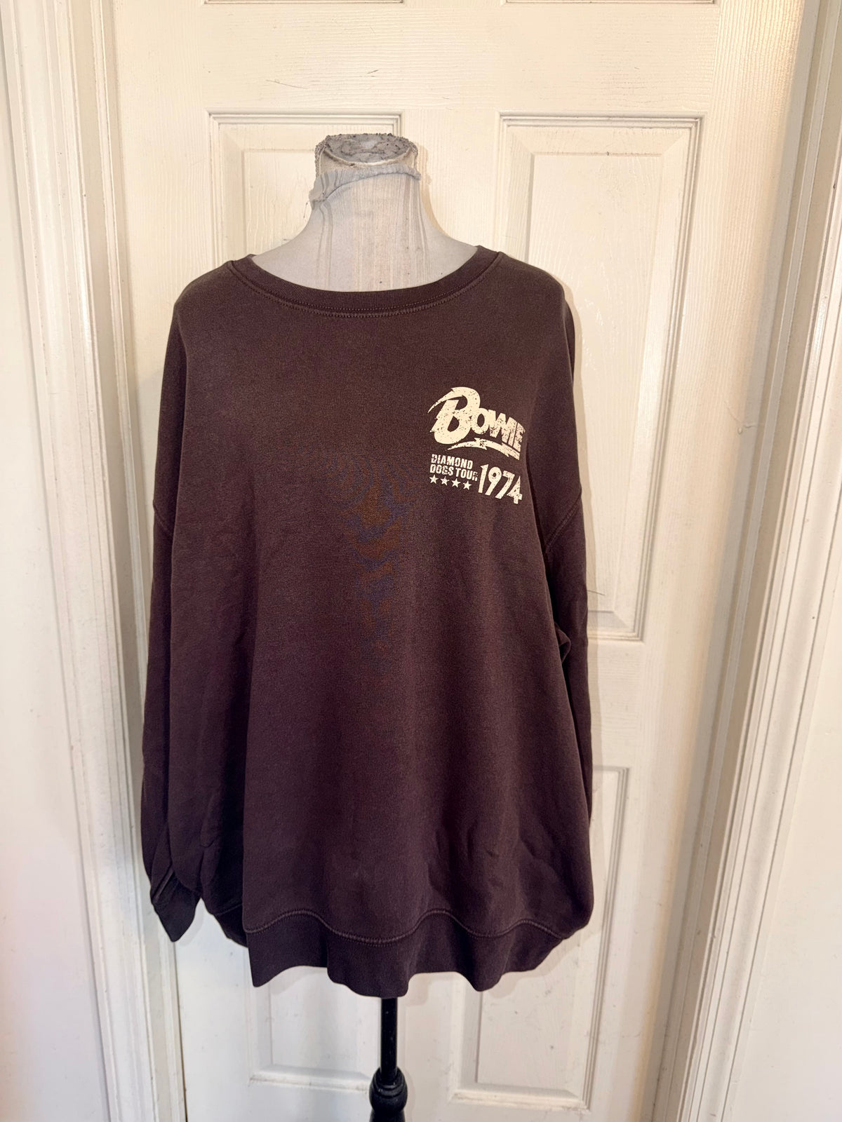 David Bowie Double Sided Oversized Sweatshirt
