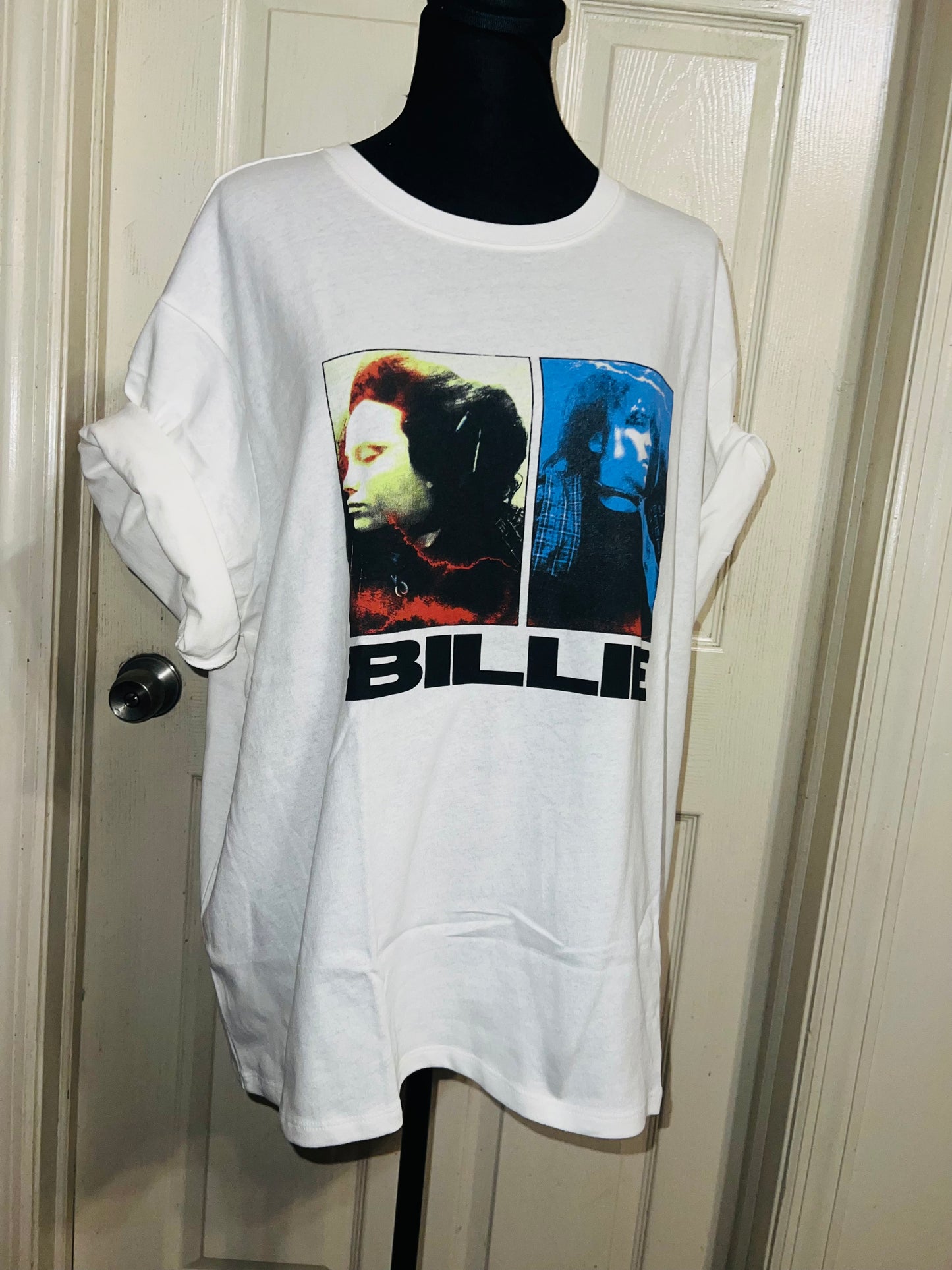 Billie Eilish Oversized Distressed Tee