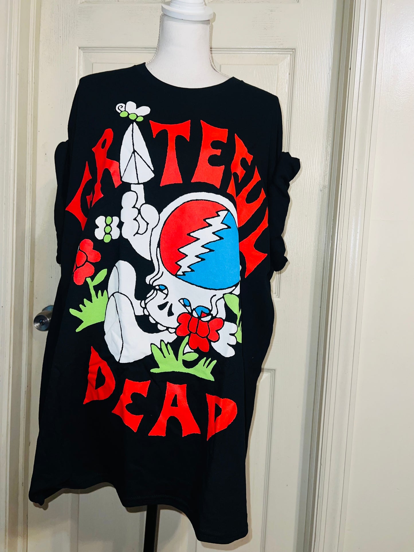 Grateful Dead Oversized Distressed Tee