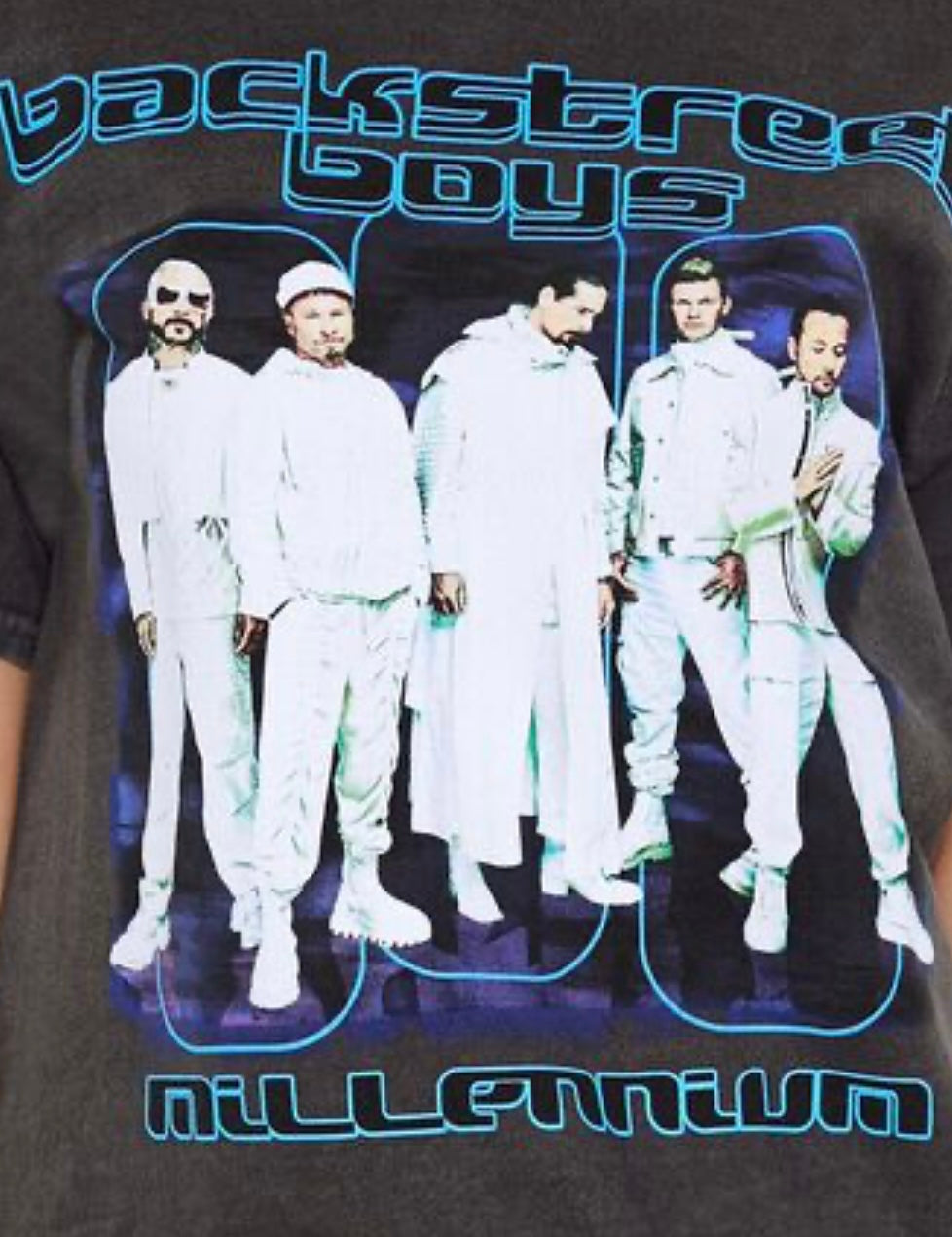 Backstreet Boys Millennium Oversized Distressed Tee
