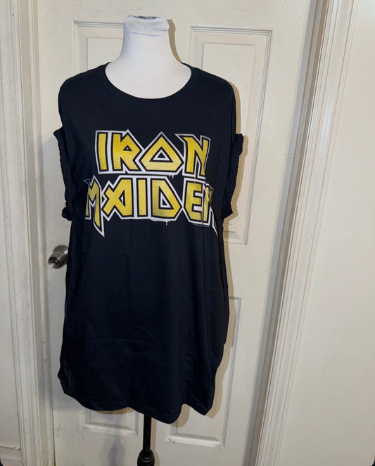Iron Maiden Oversized Distressed Tee