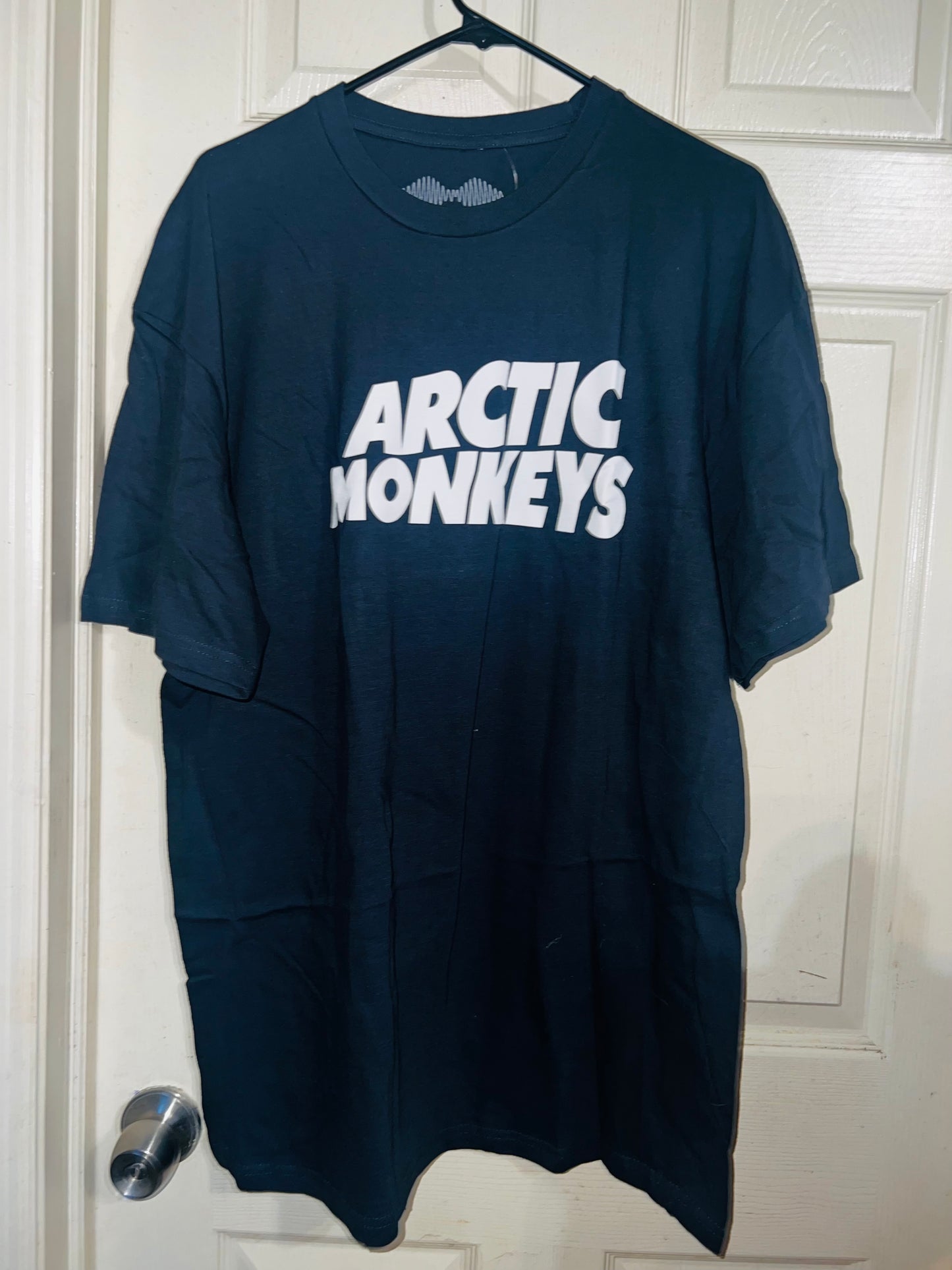 Arctic Monkeys Oversized Distressed Tee