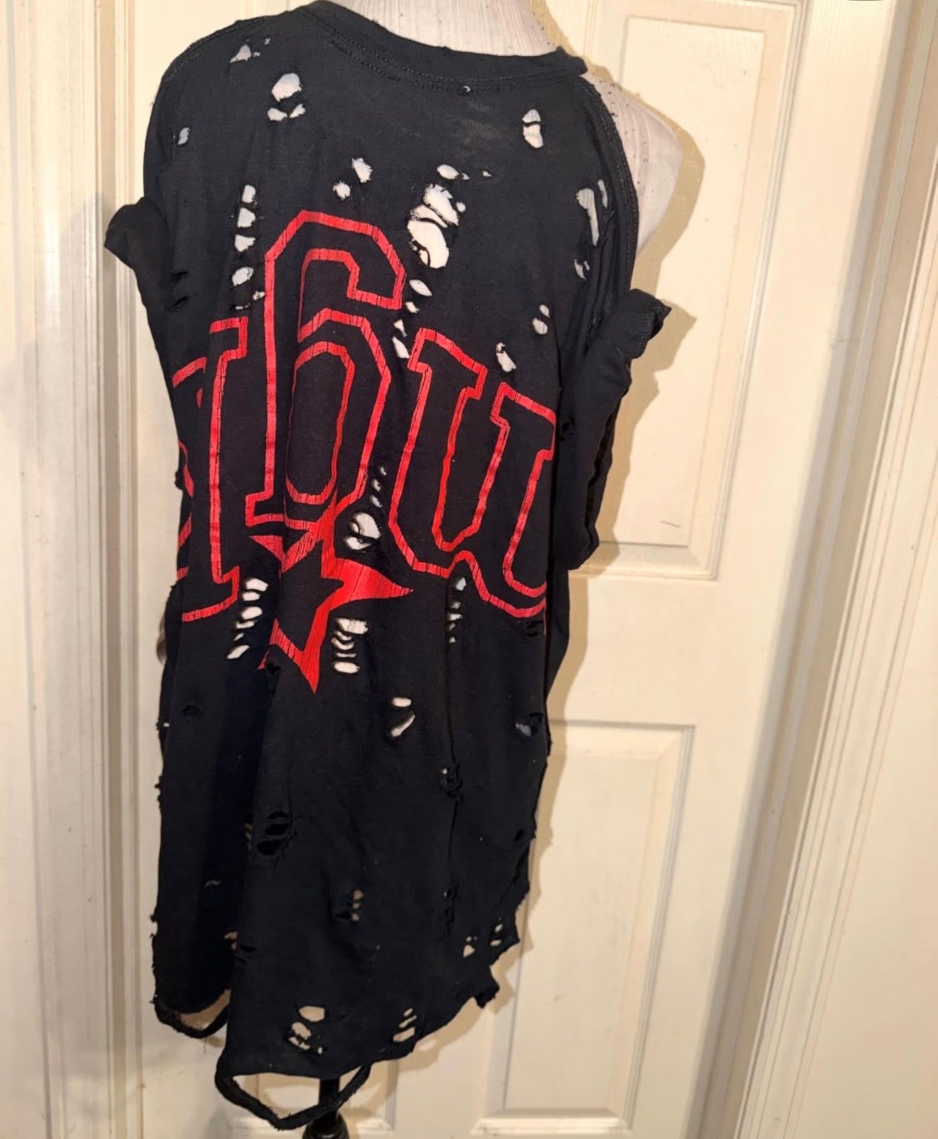 Machine Gun Kelly Double Sided Oversized Distressed Tee (as is)
