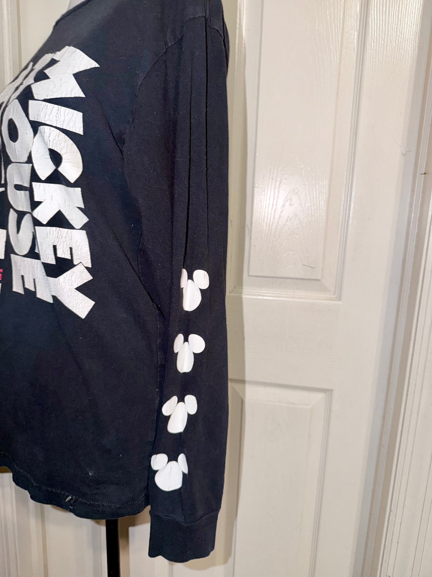 Mickey Mouse Vintage Oversized Long Sleeve Tee