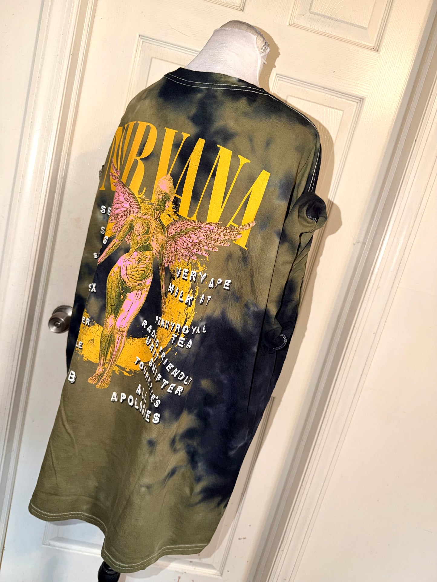 Nirvana Double Sided Oversized Tee