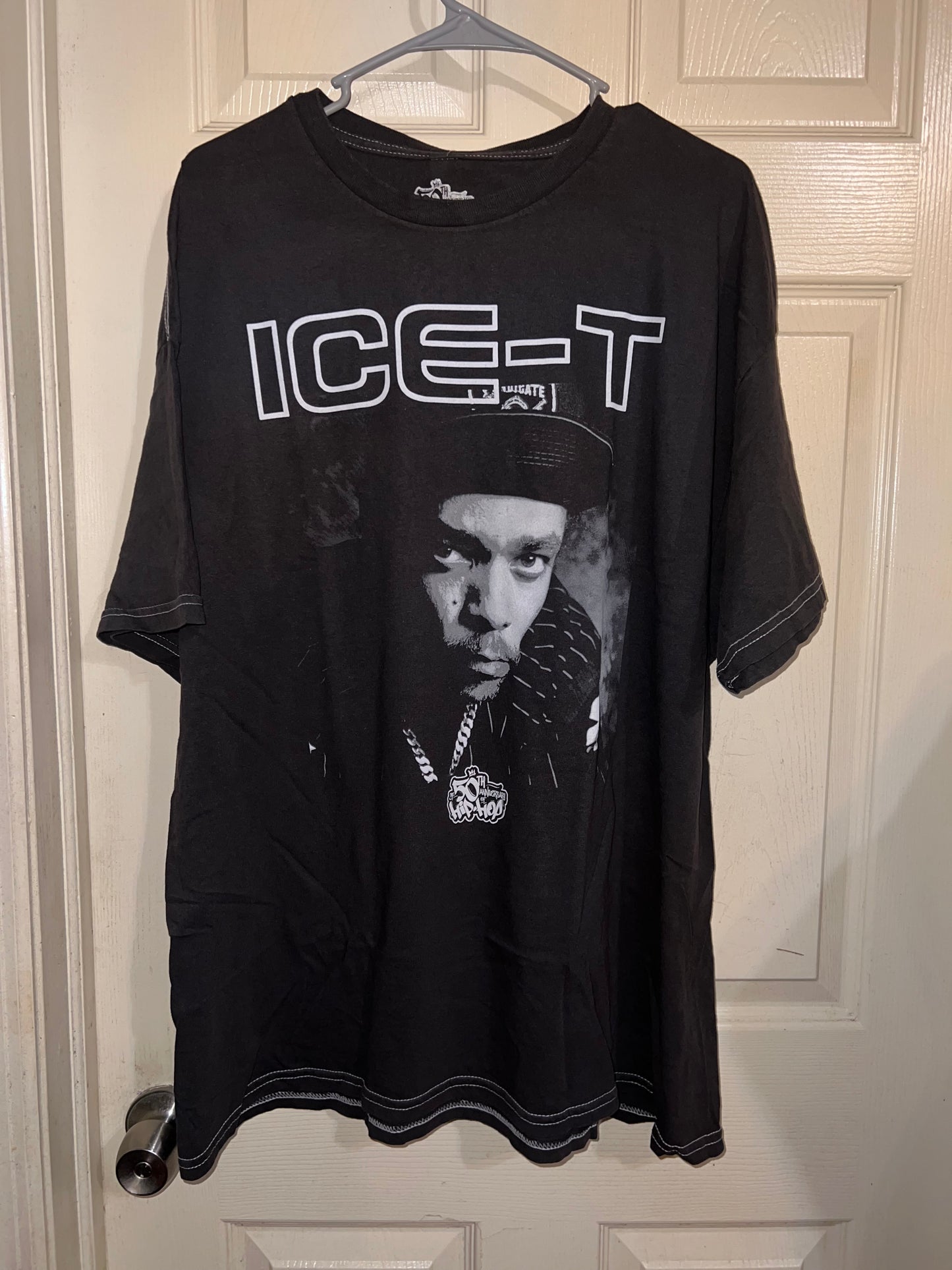 Ice-T Oversized Distressed Tee