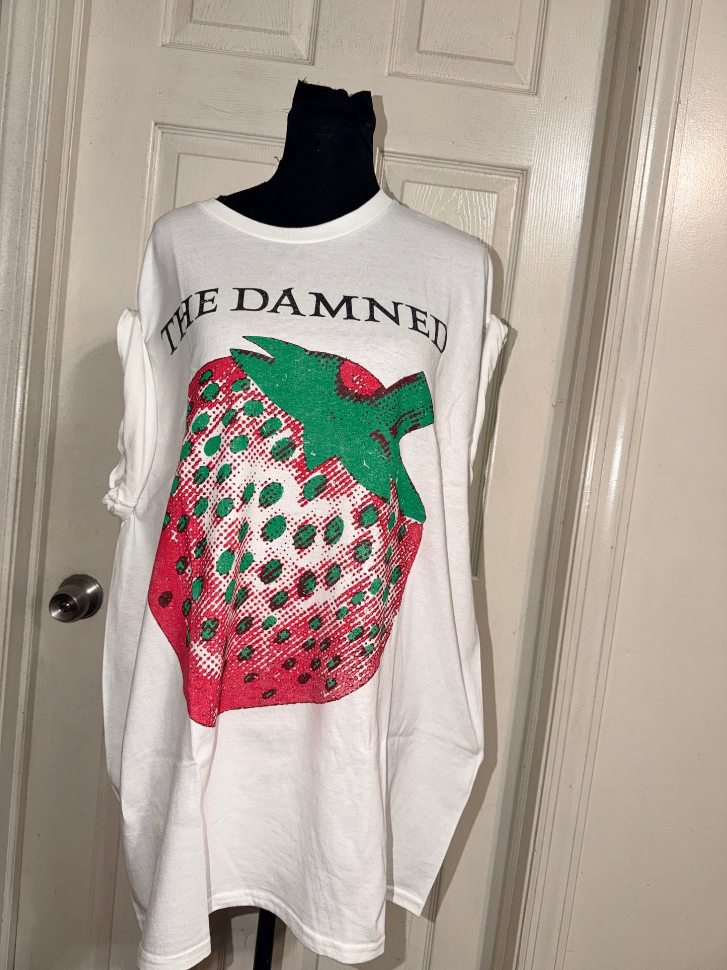 The Damned Oversized Distressed Tee