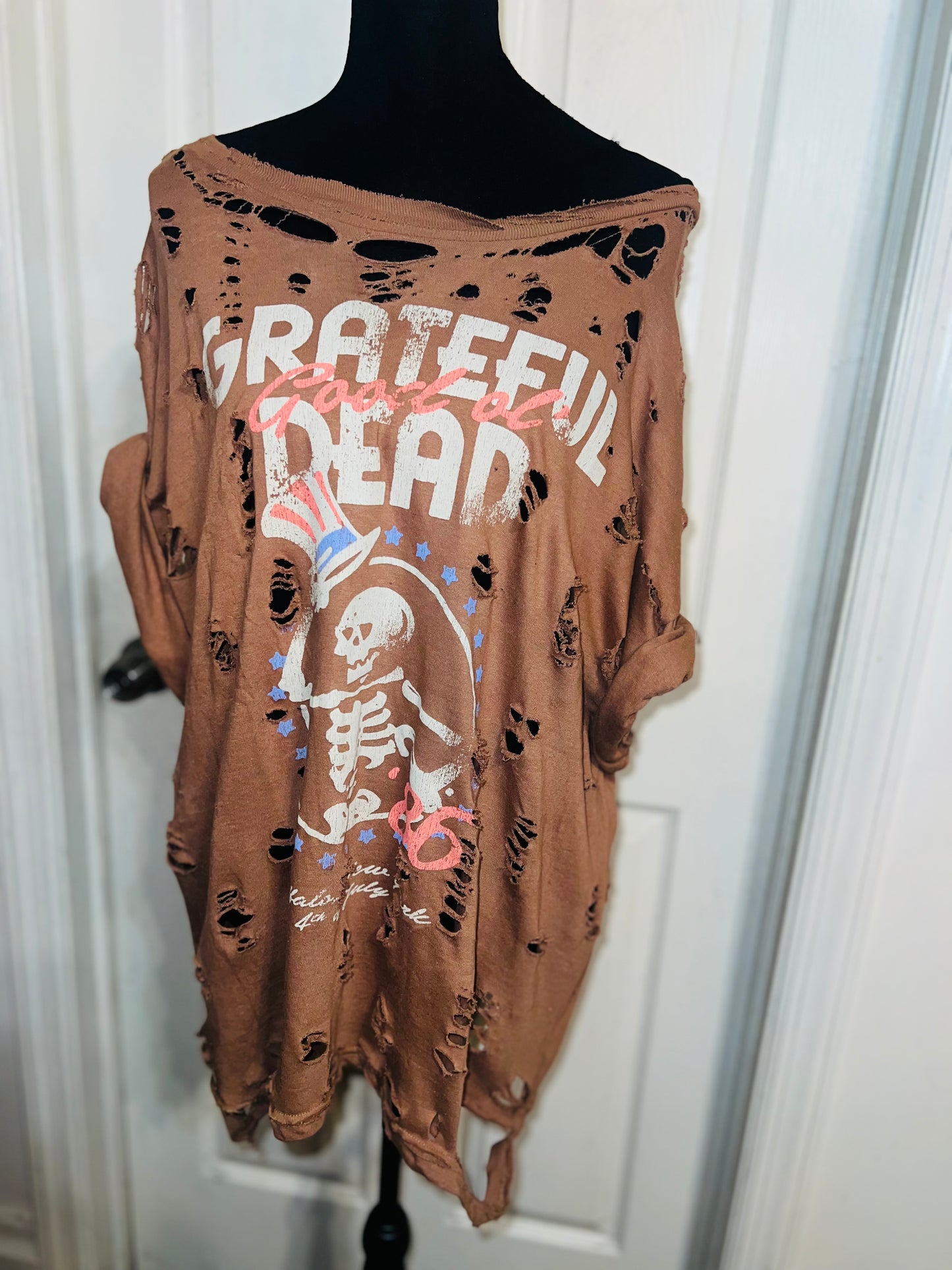 Grateful Dead Oversized Distressed Tee (As Is)