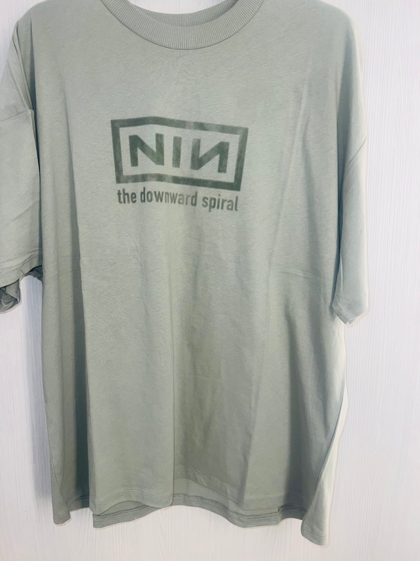 Nine Inch Nails Double Sided Oversized Distressed Tees