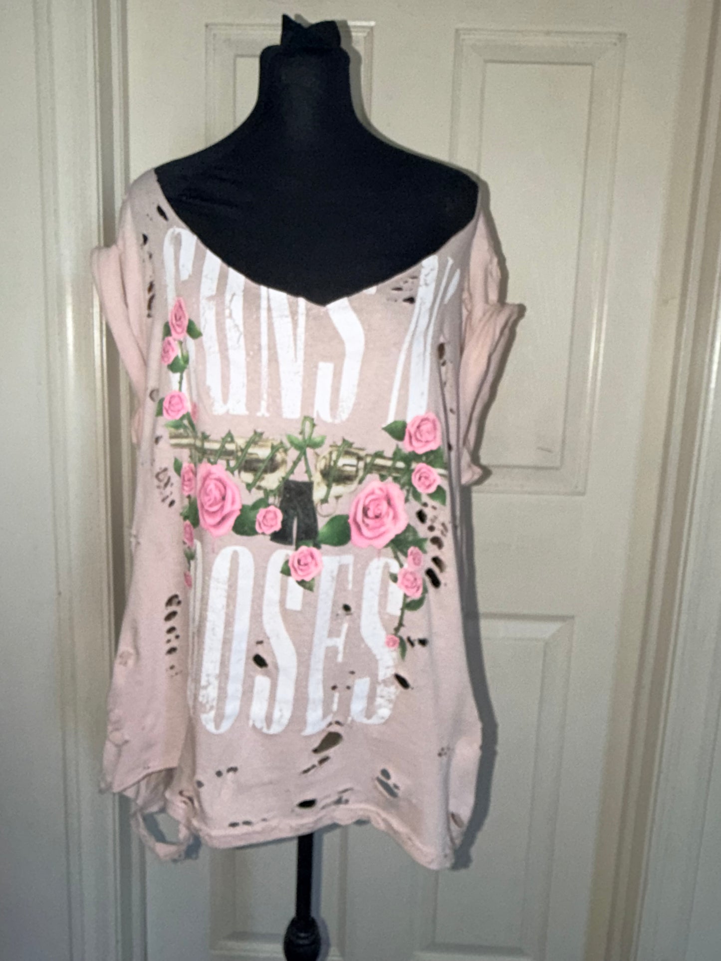 Guns N’ Roses Oversized Distressed Tee