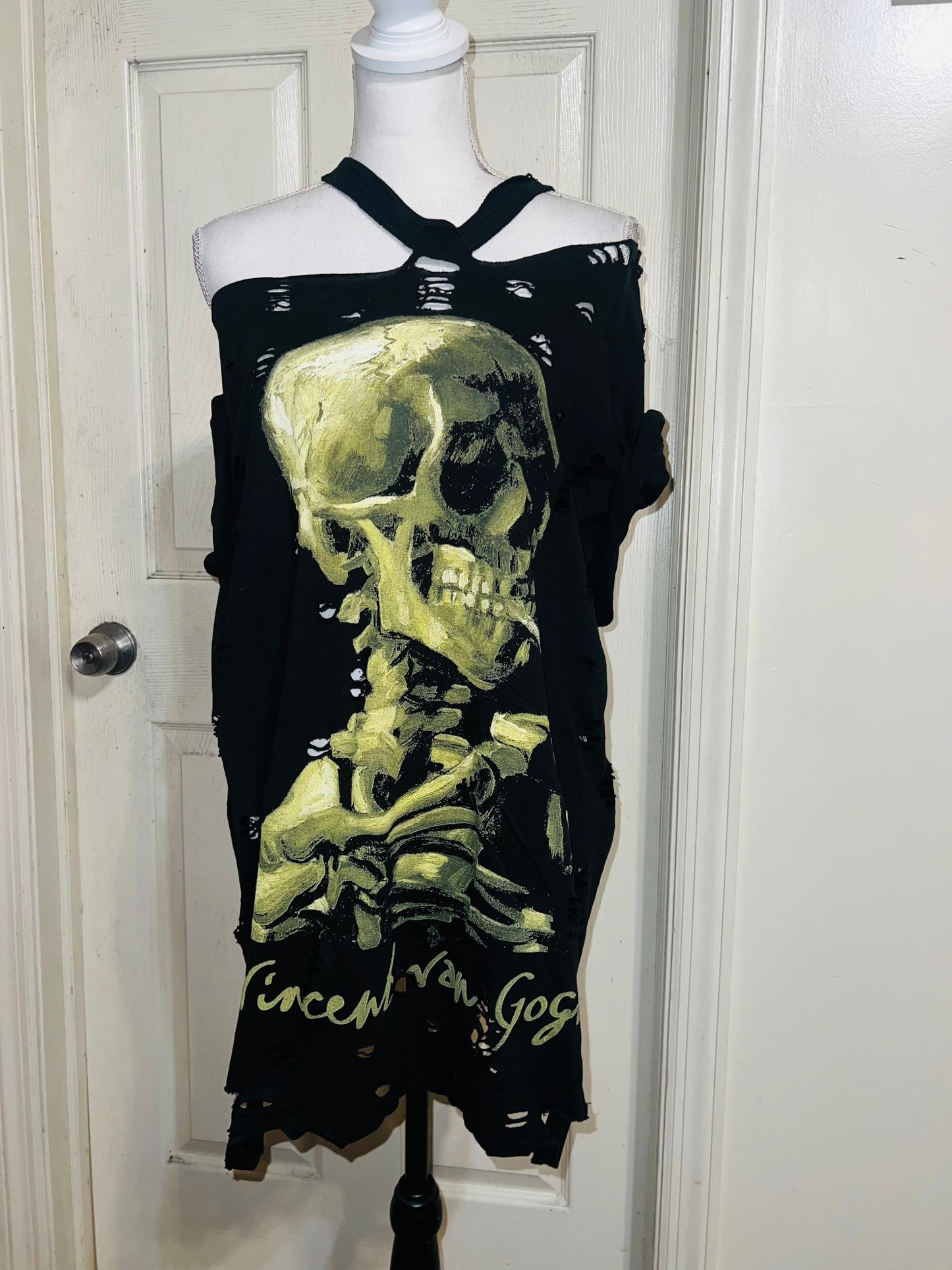 Vincent Van Gogh Oversized Distresed Tee (read description)