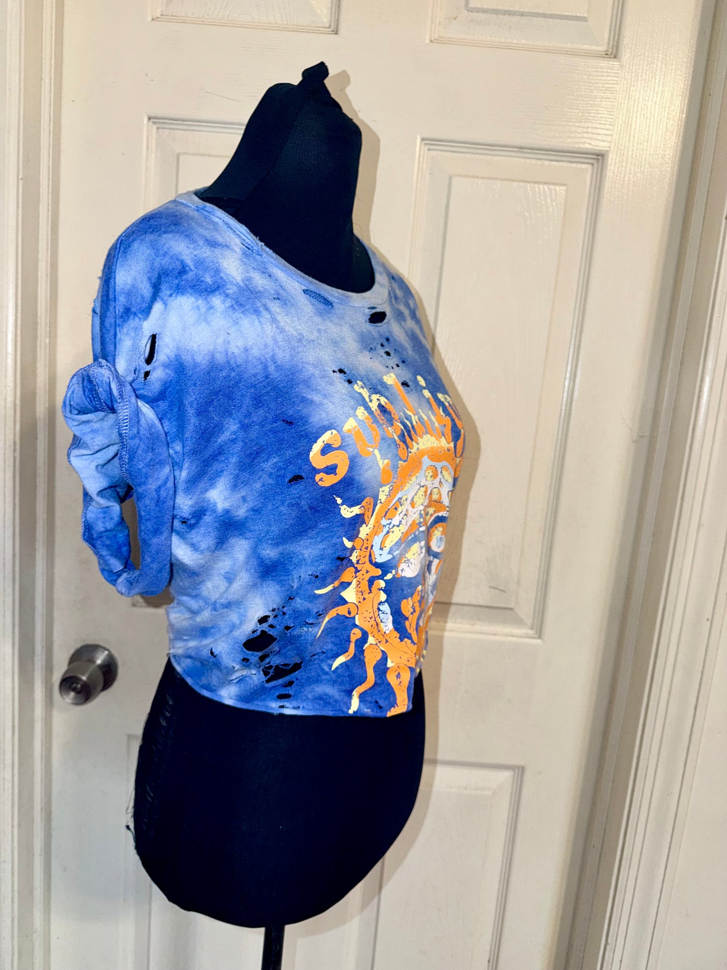 Sublime Distressed Open Tied Back Tee (as is)