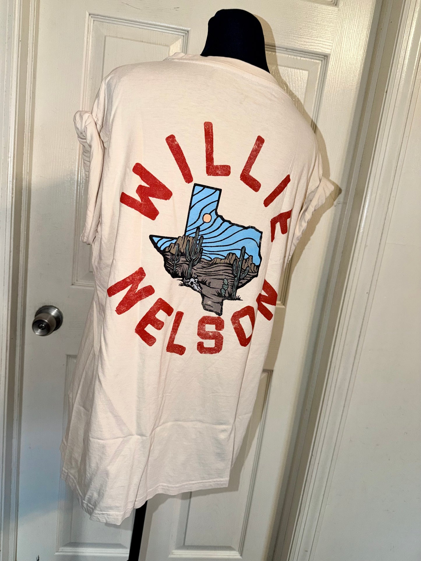 Willie Nelson Double Sided Tee